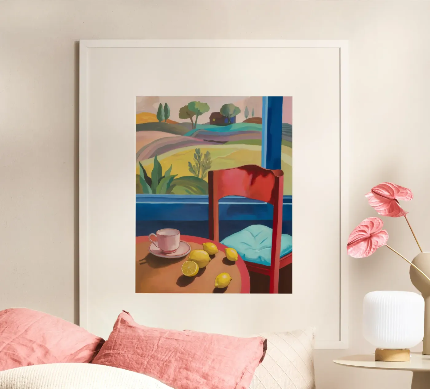 Lemon Cup Memory poster by Mystic Grain