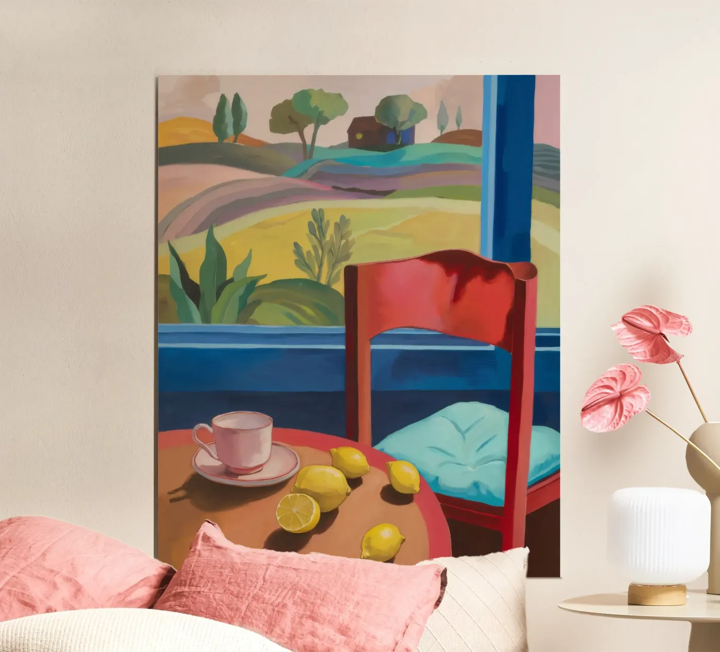 Lemon Cup Memory poster by Mystic Grain