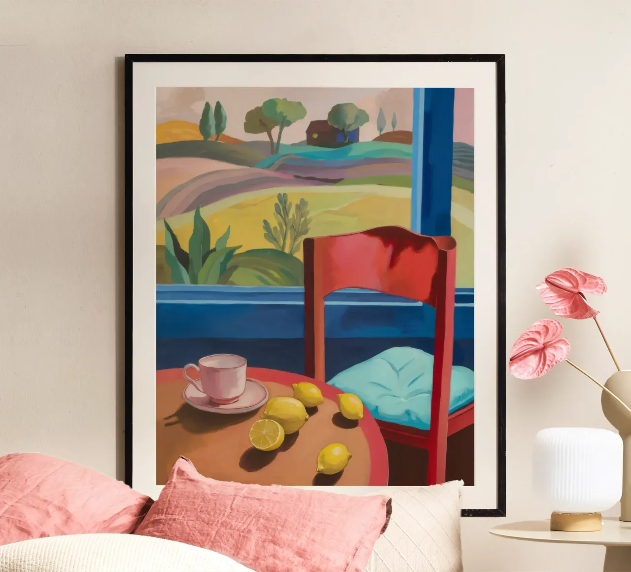 Lemon Cup Memory poster by Mystic Grain