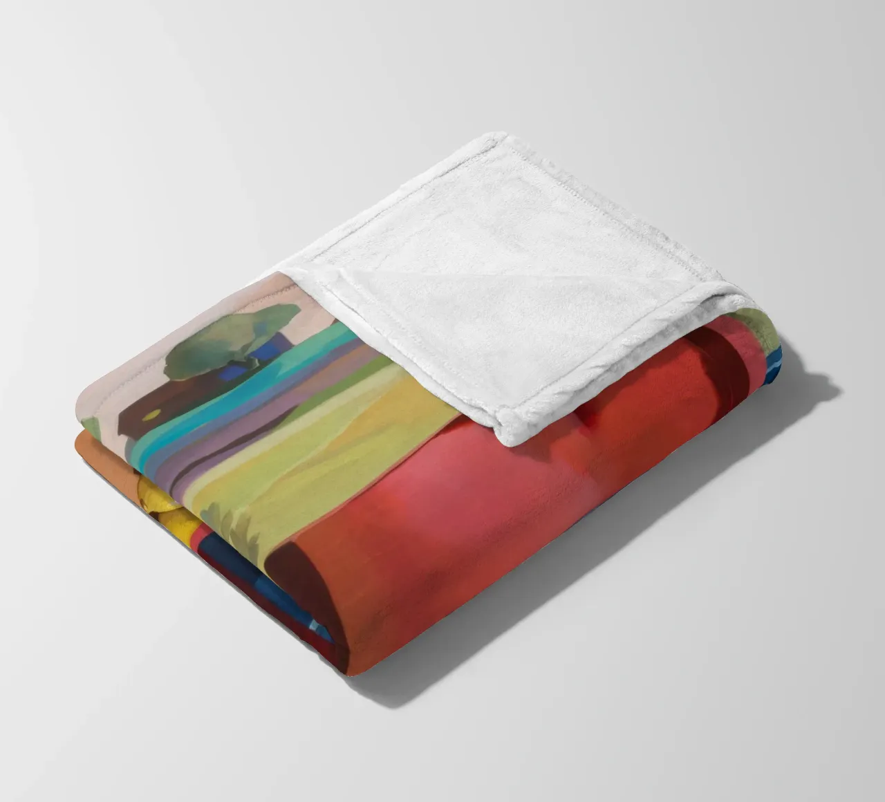 Lemon Cup Memory fleece blanket by Mystic Grain