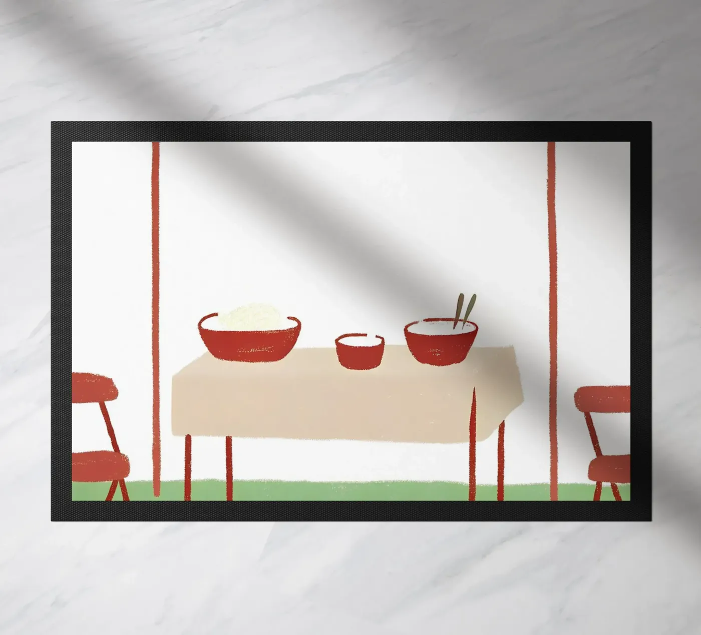 Tavolo da pranzo zerbino da PERSONAL TOUCH