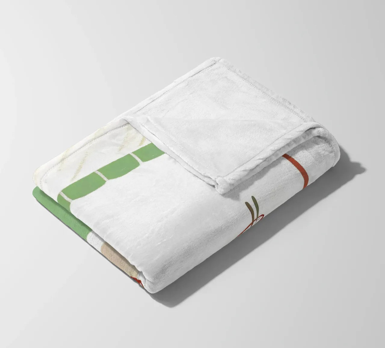 Dining table fleece blanket by PERSONAL TOUCH