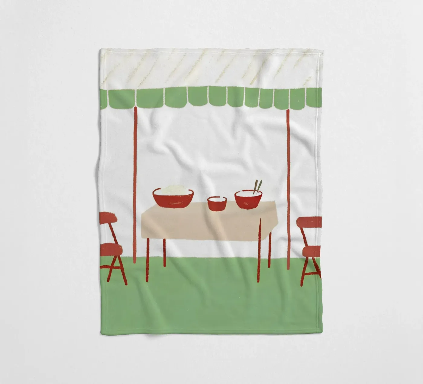 Tavolo da pranzo coperta in pile da PERSONAL TOUCH