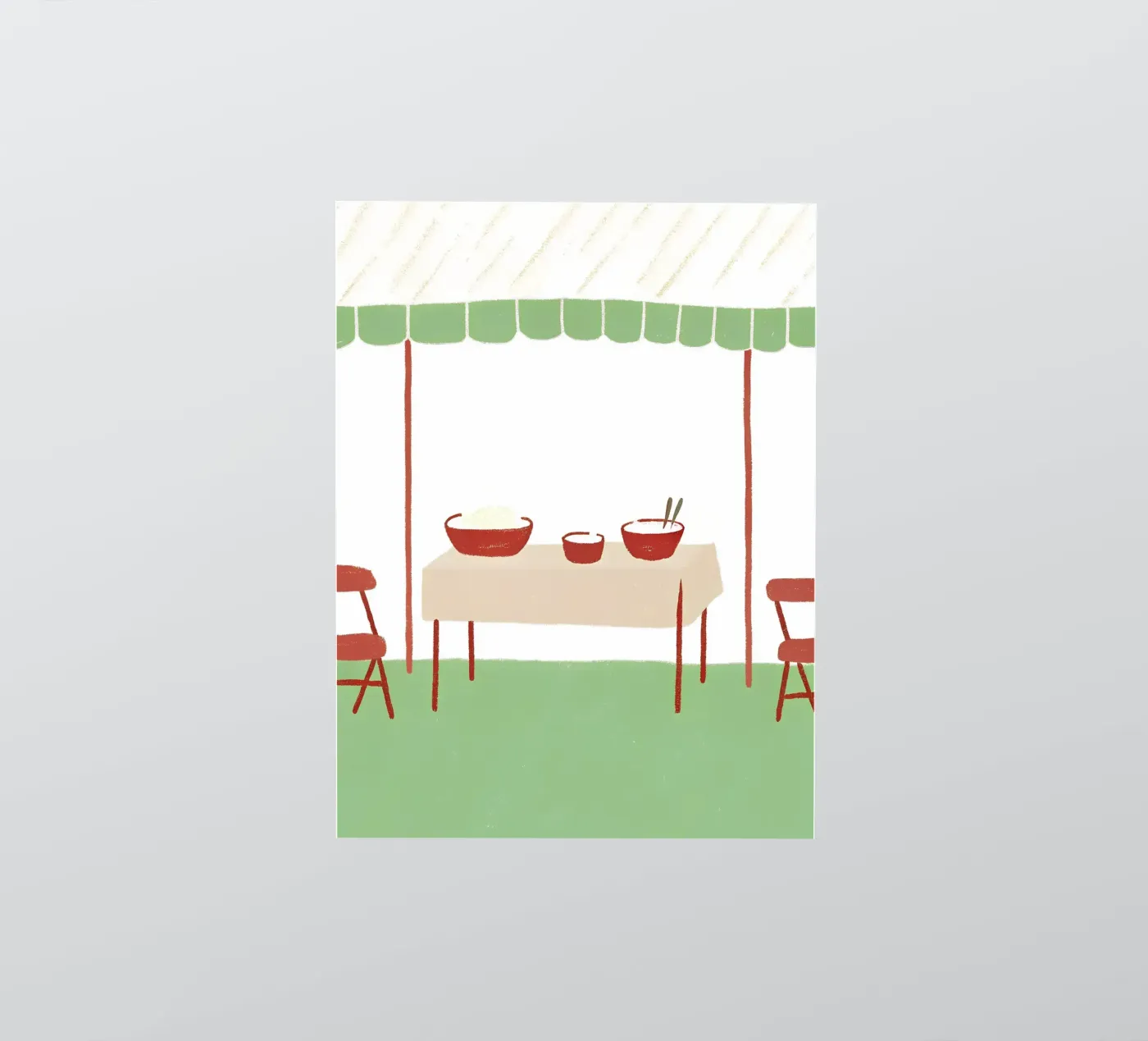 Eettafel sticker van PERSONAL TOUCH