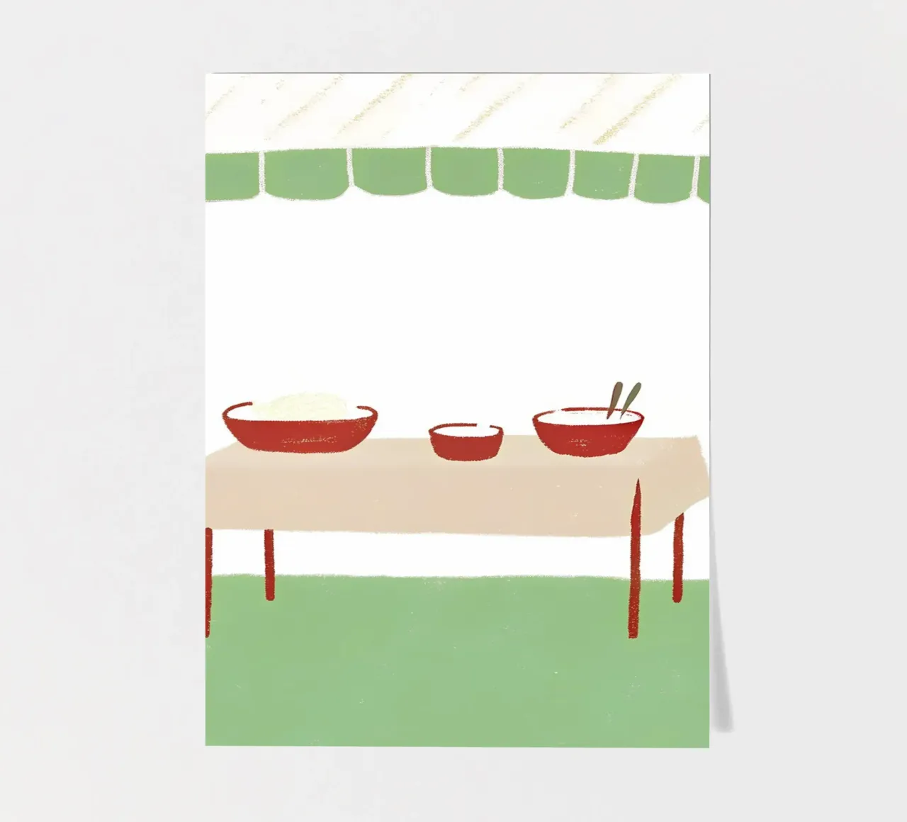 Esstisch Stickerbogen von PERSONAL TOUCH