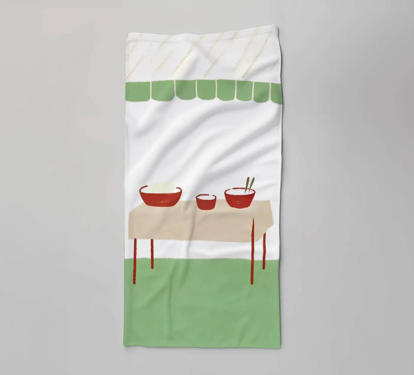 Dining table badhanddoek van PERSONAL TOUCH
