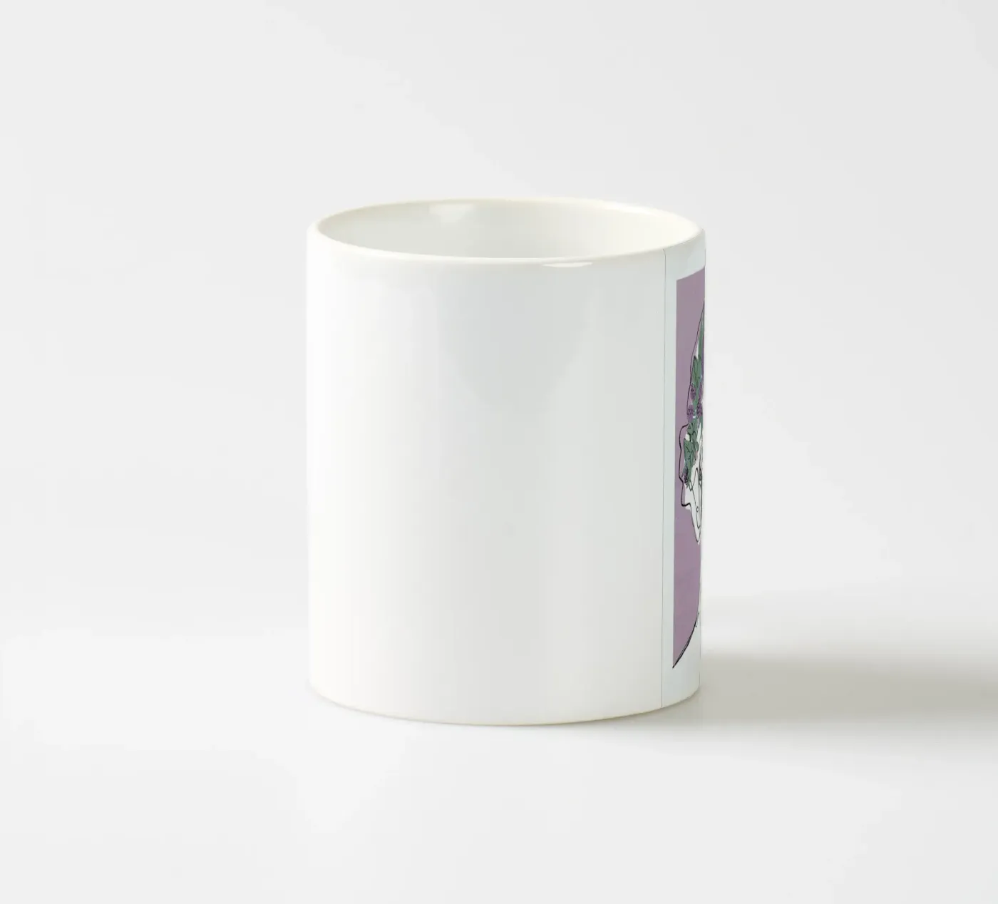 Flora ceramic mug by treechild