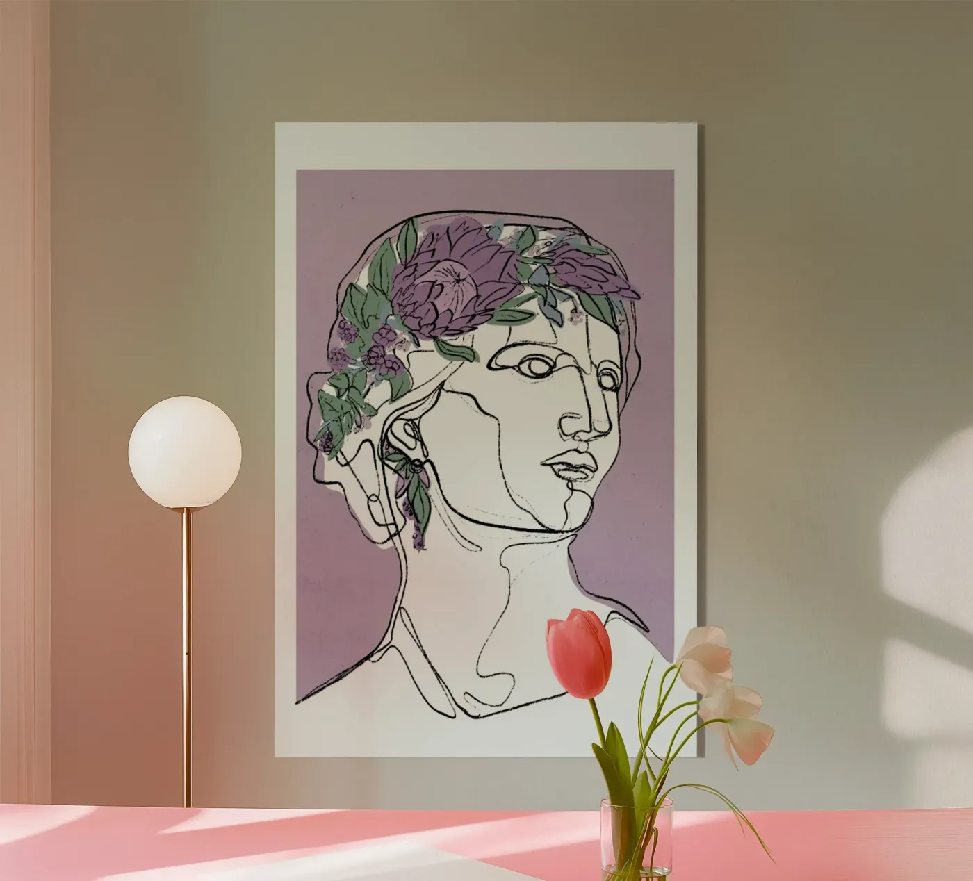 Flora plexiglas de treechild
