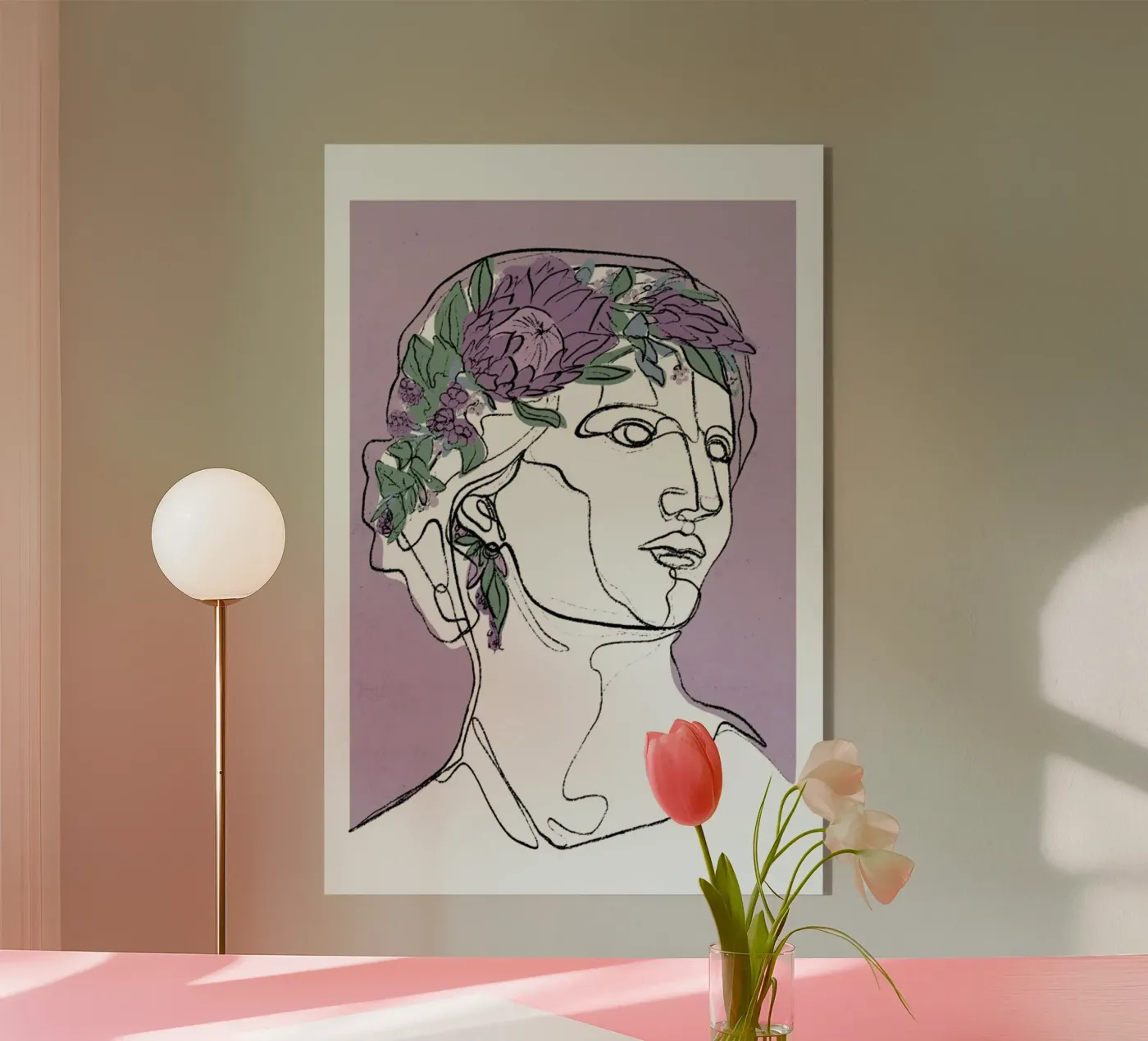 Flora plexiglas de treechild