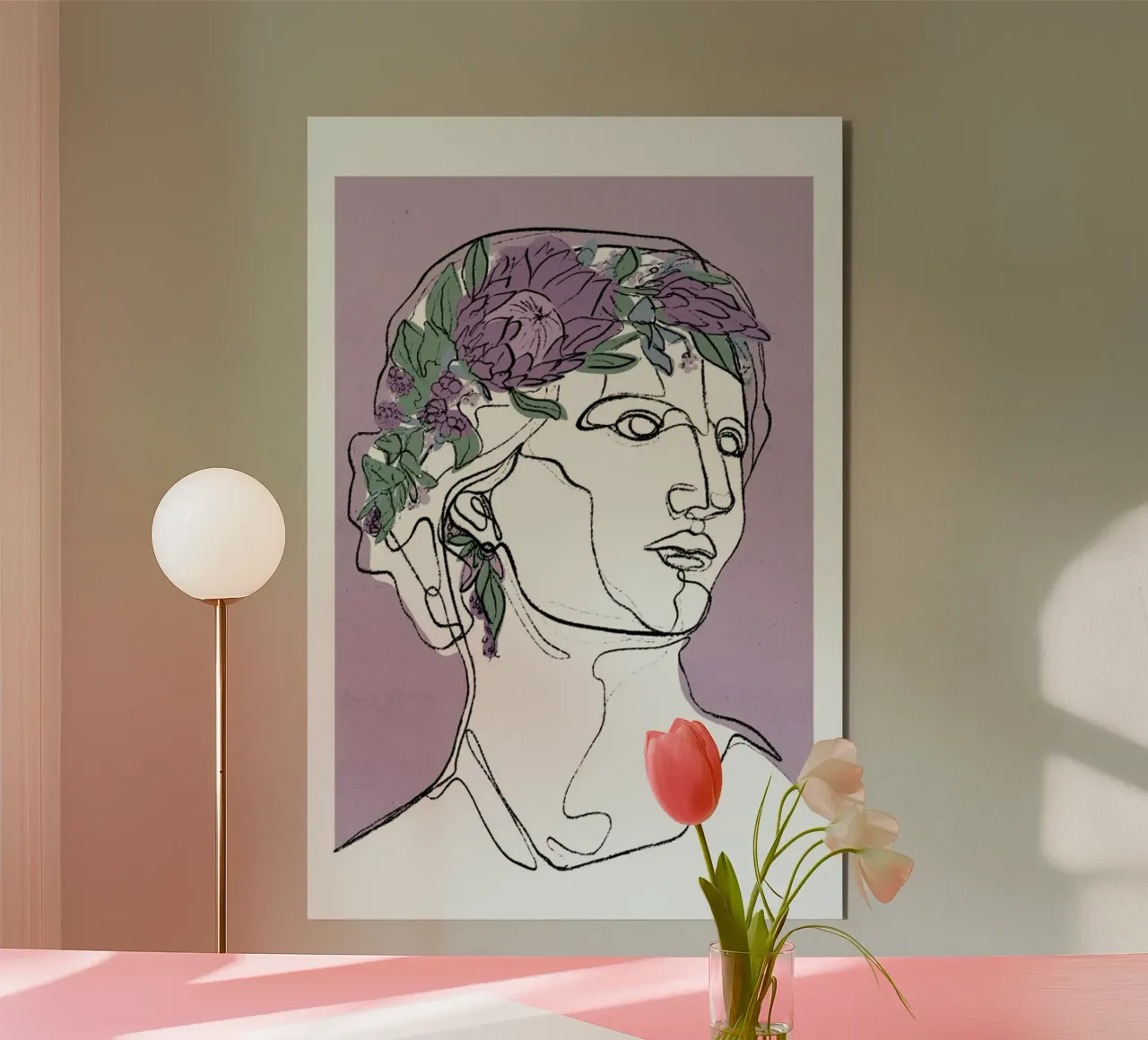 Flora alluminio dibond da treechild