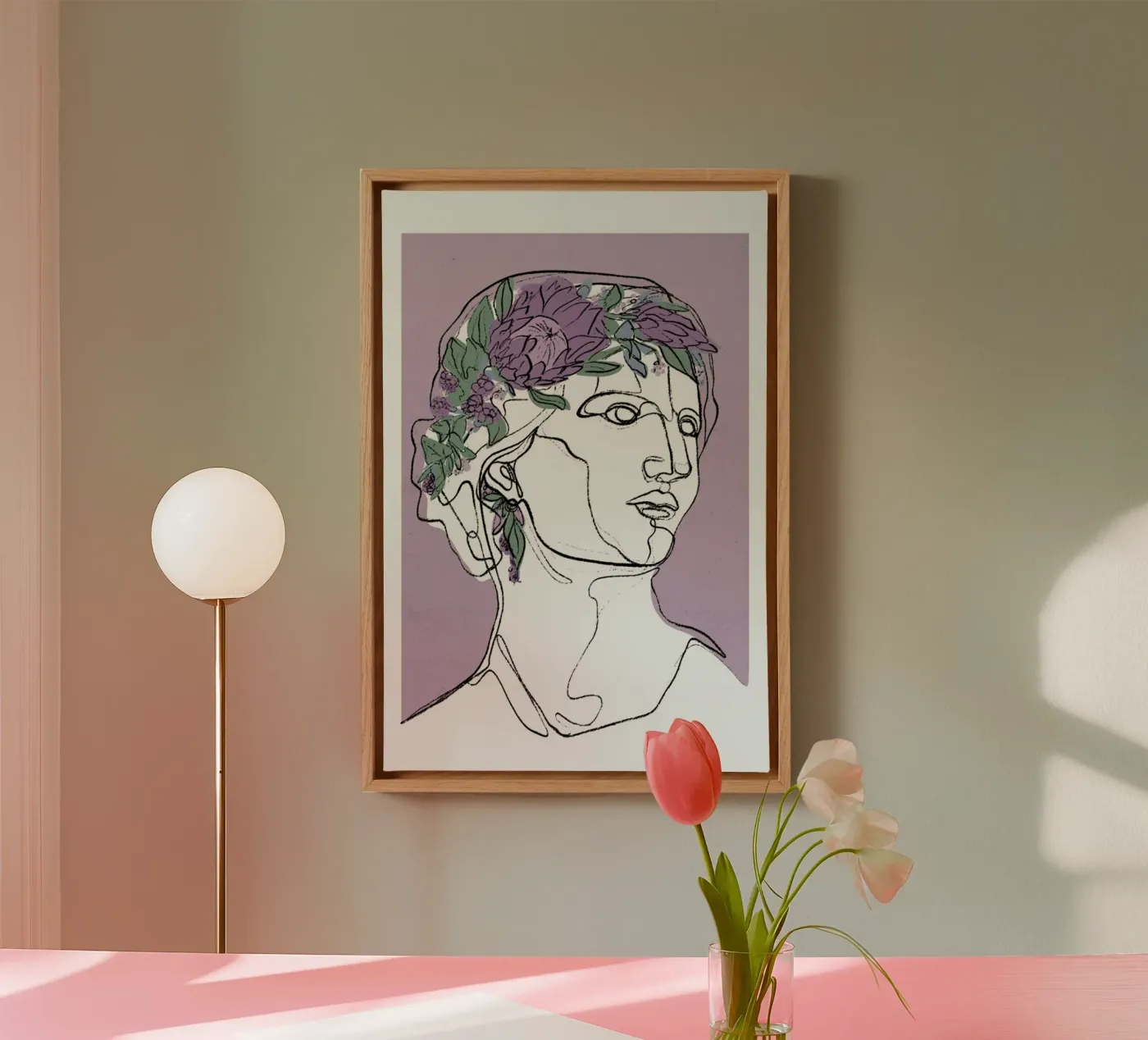 Flora canvas van treechild