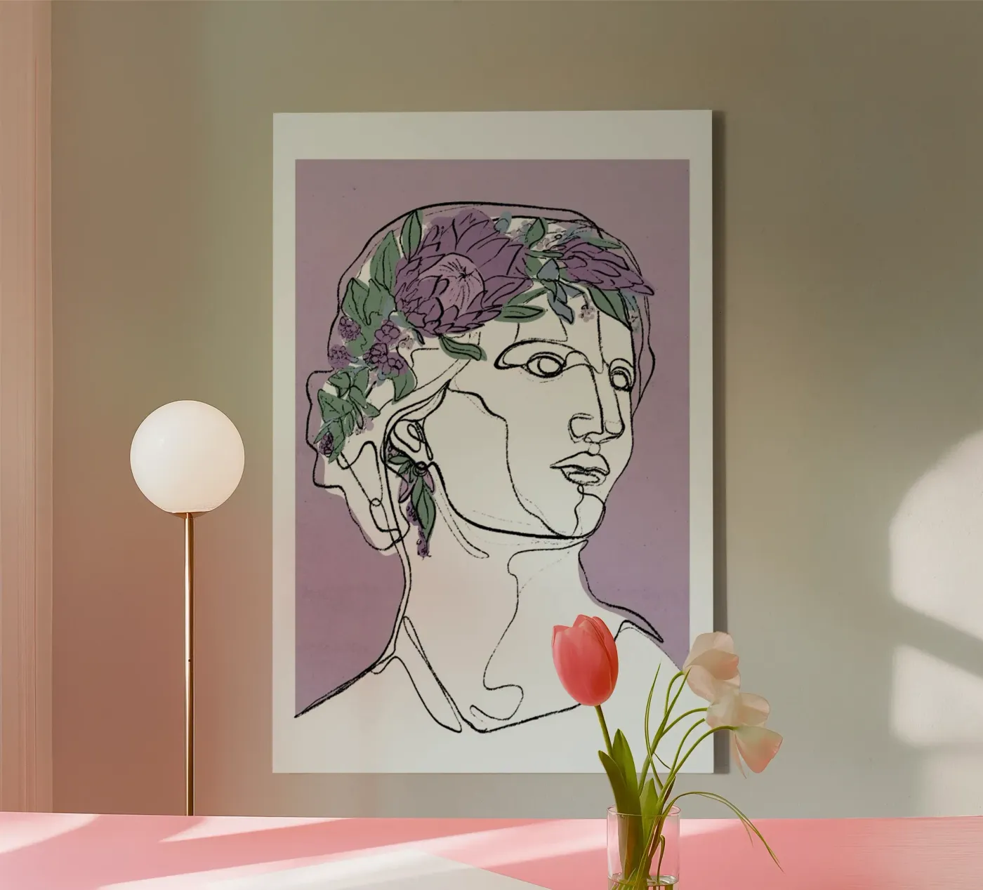Flora canvas van treechild