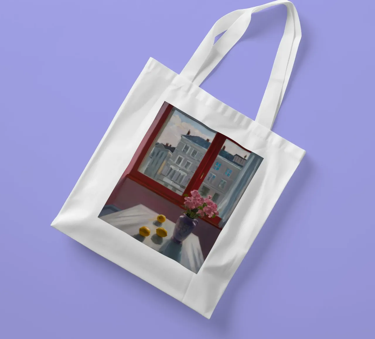 Pink Bloom Silence tote bag de Mystic Grain