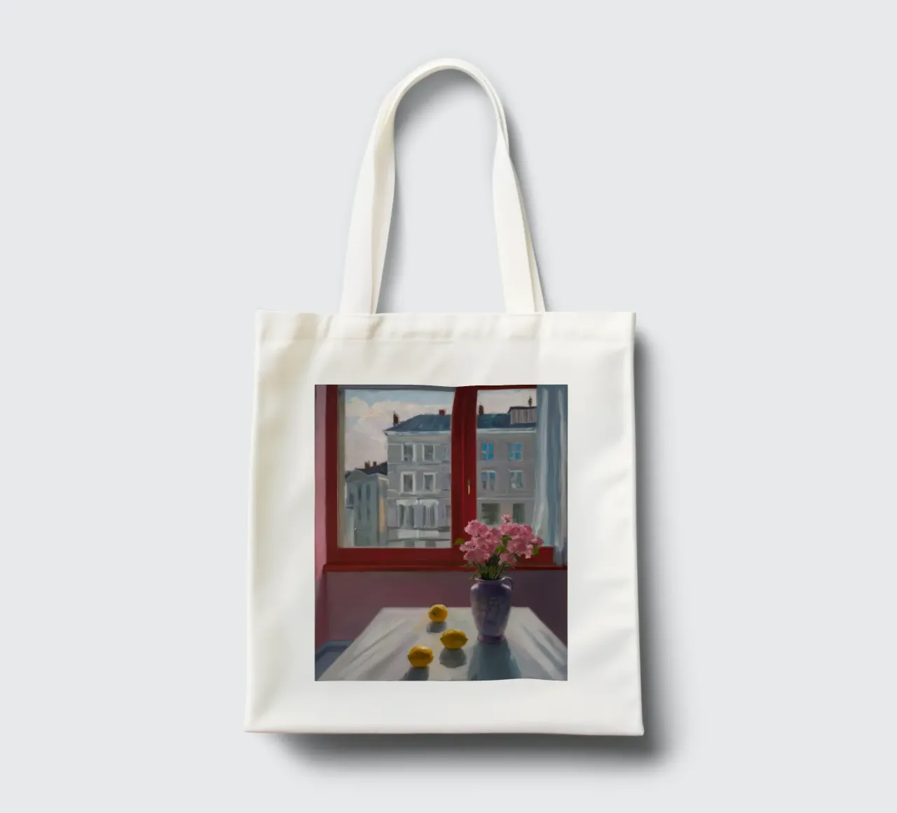 Pink Bloom Silence tote bag de Mystic Grain