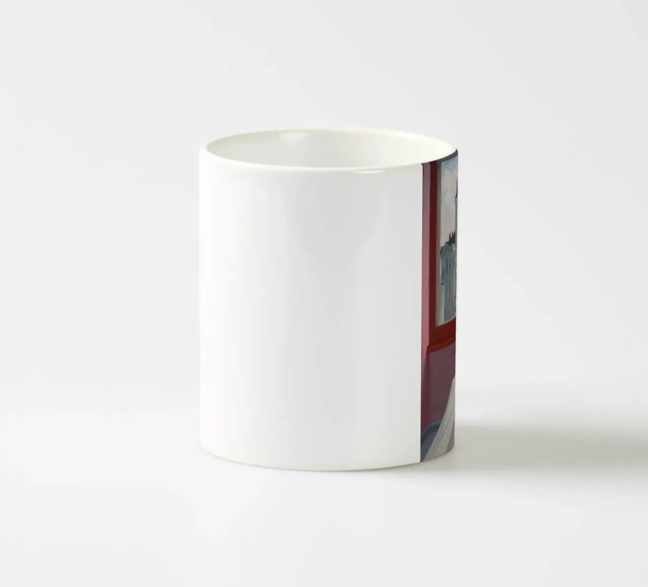 Silenzio in fiore rosa tazza in ceramica da Mystic Grain