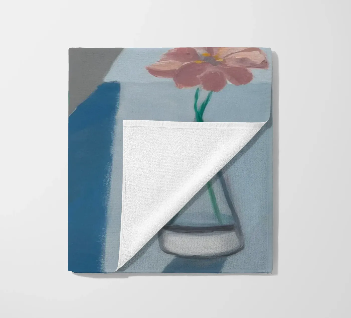 Vase and Light beach towel by Mystic Grain