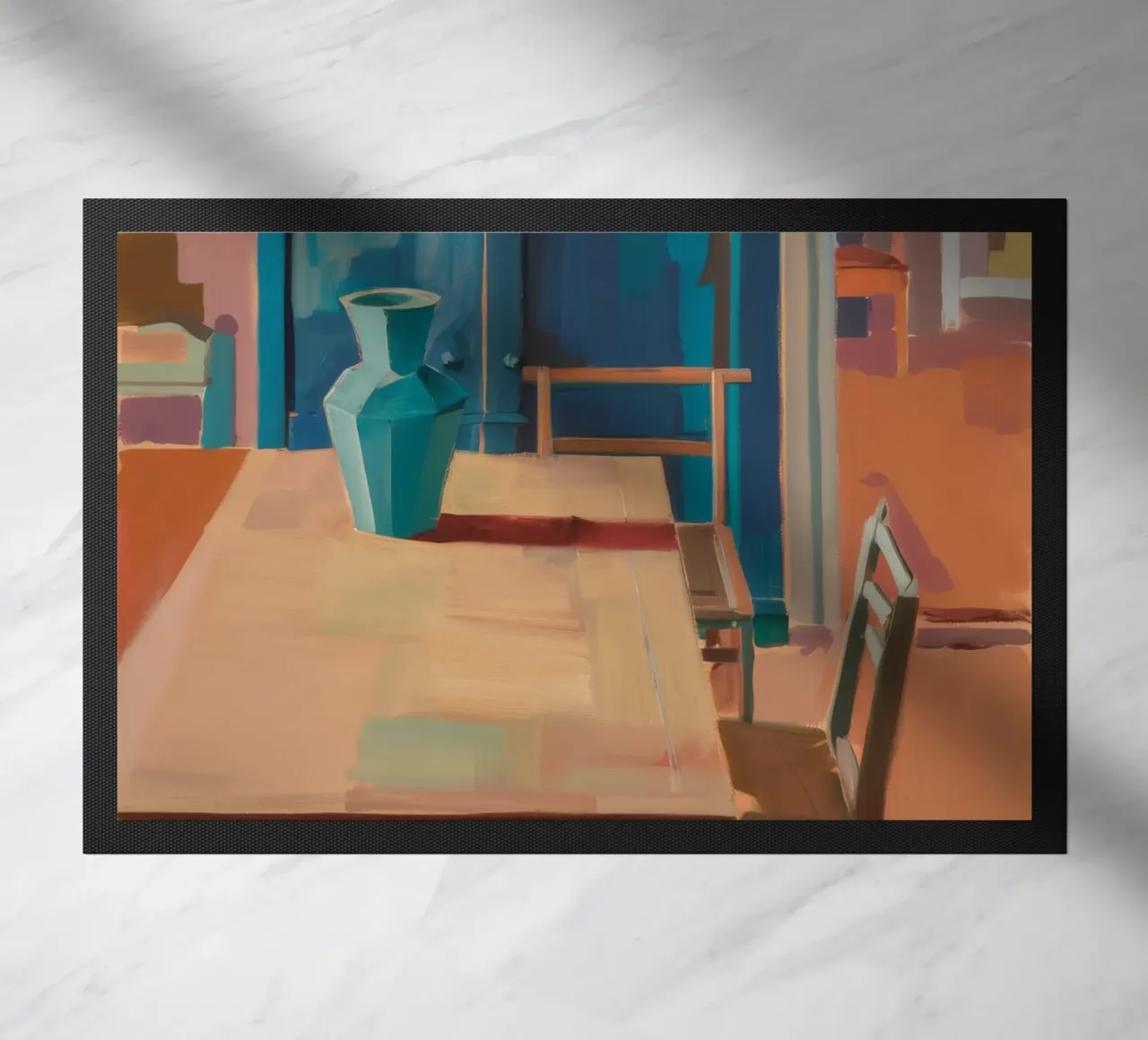 Interior Warm Echo doormat by Mystic Grain