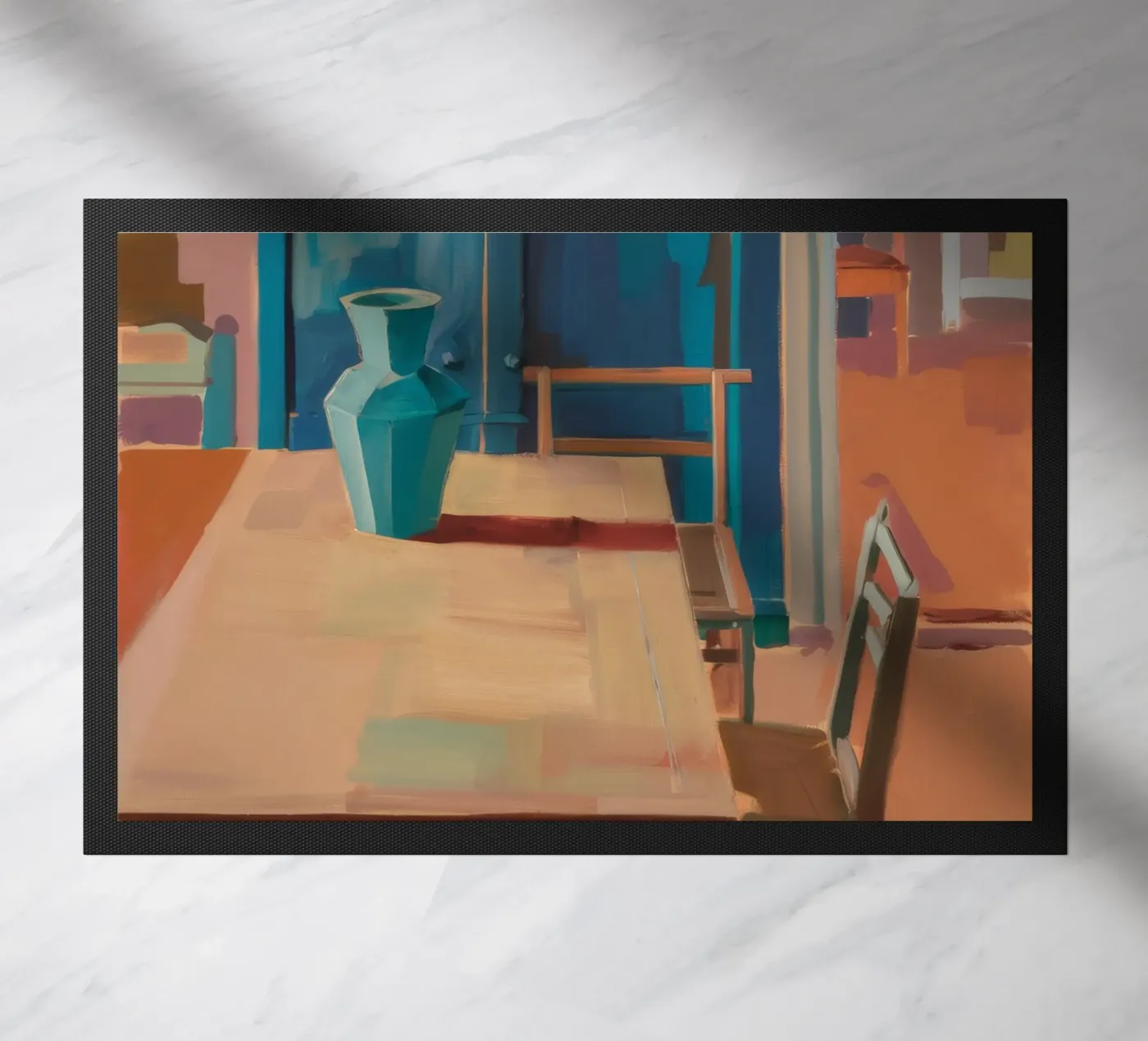 Interior Warm Echo doormat by Mystic Grain