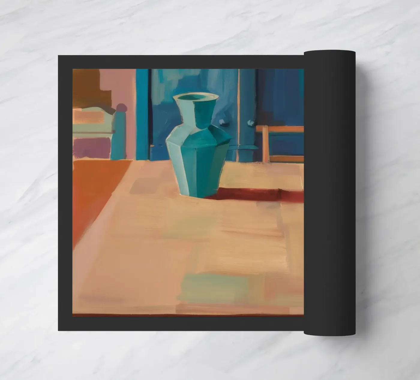 Interior Warm Echo doormat by Mystic Grain