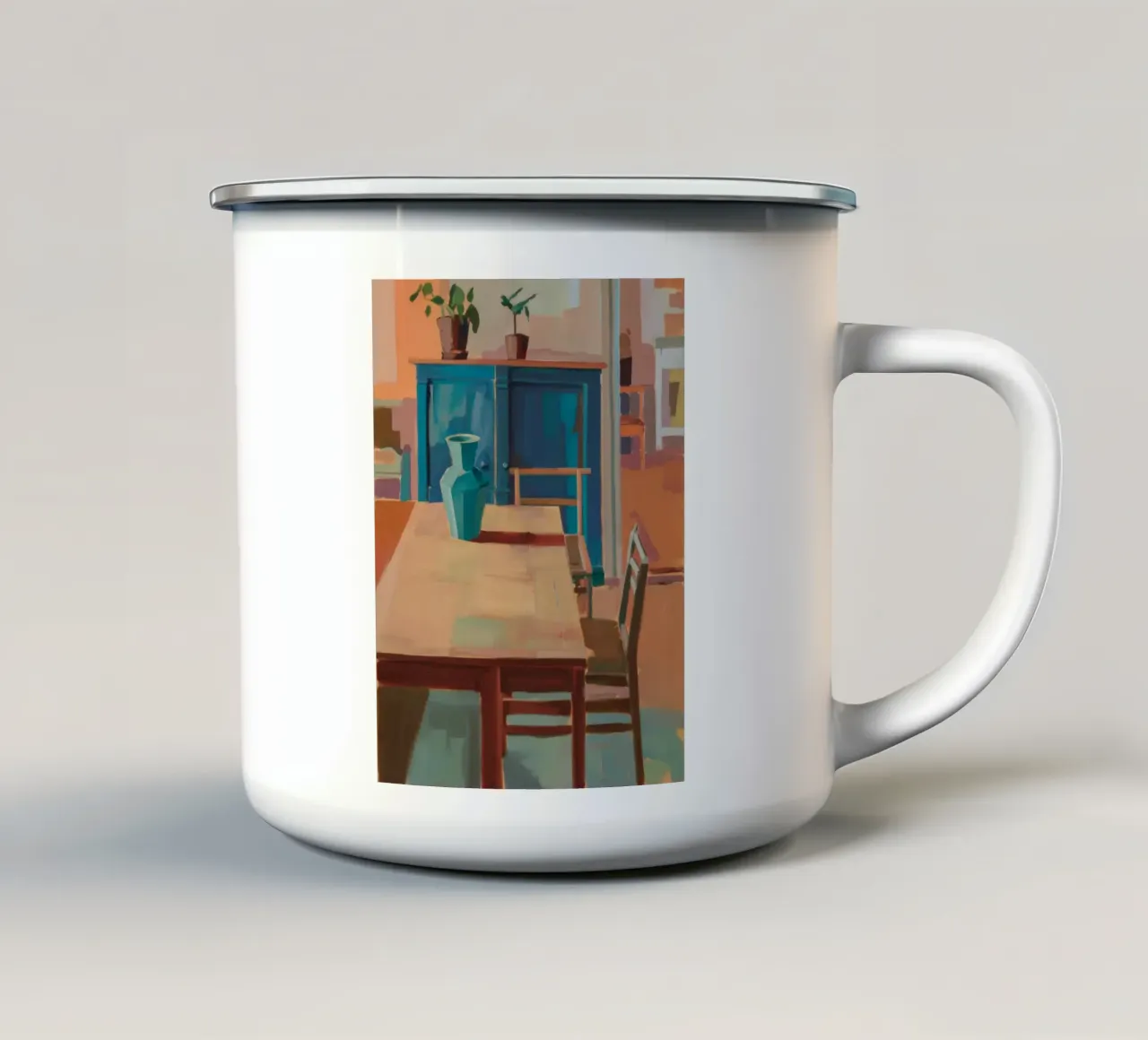 Eco caldo interno tazza in smalto da Mystic Grain