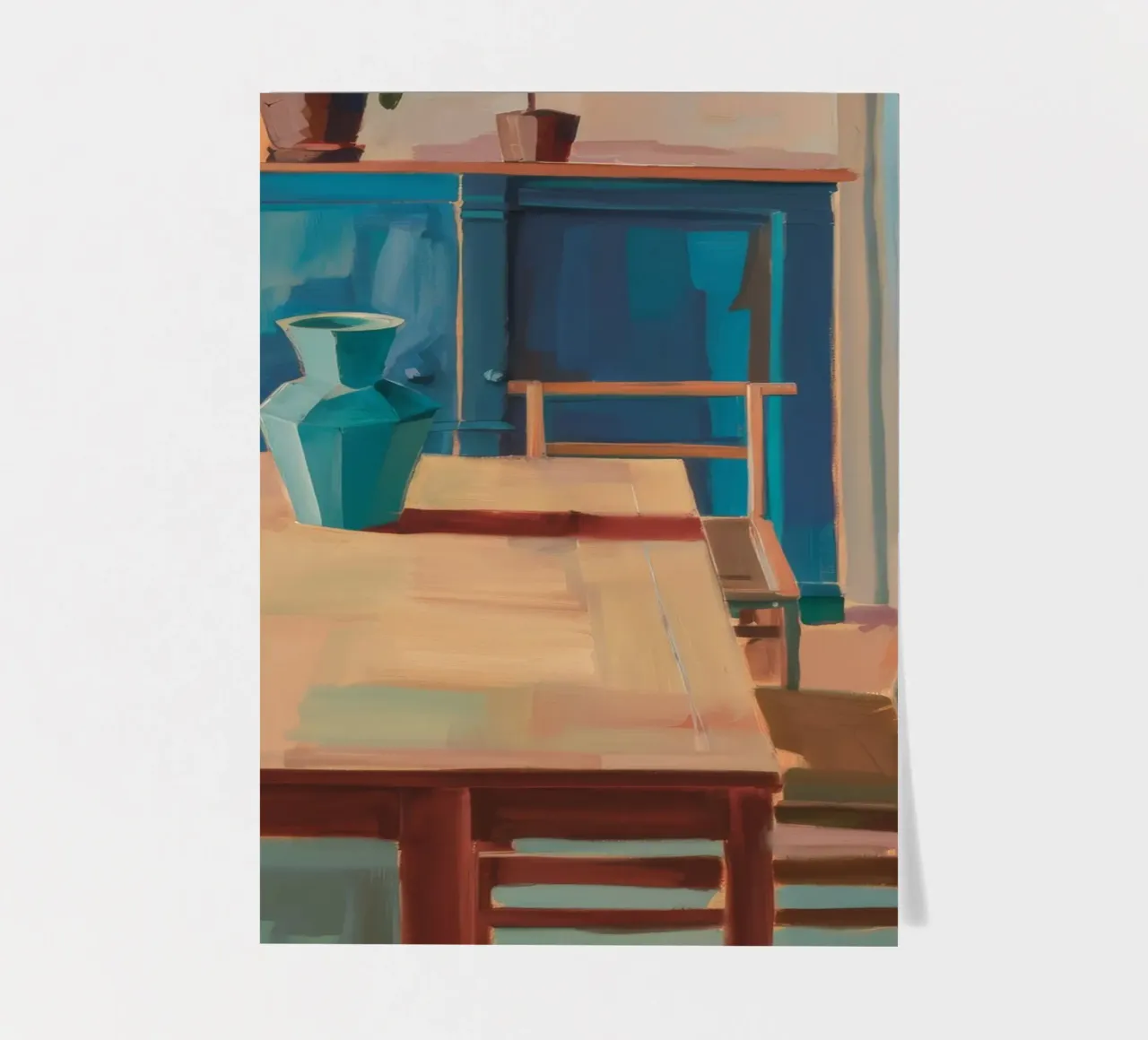 Interior Warm Echo sticker sheet by Mystic Grain