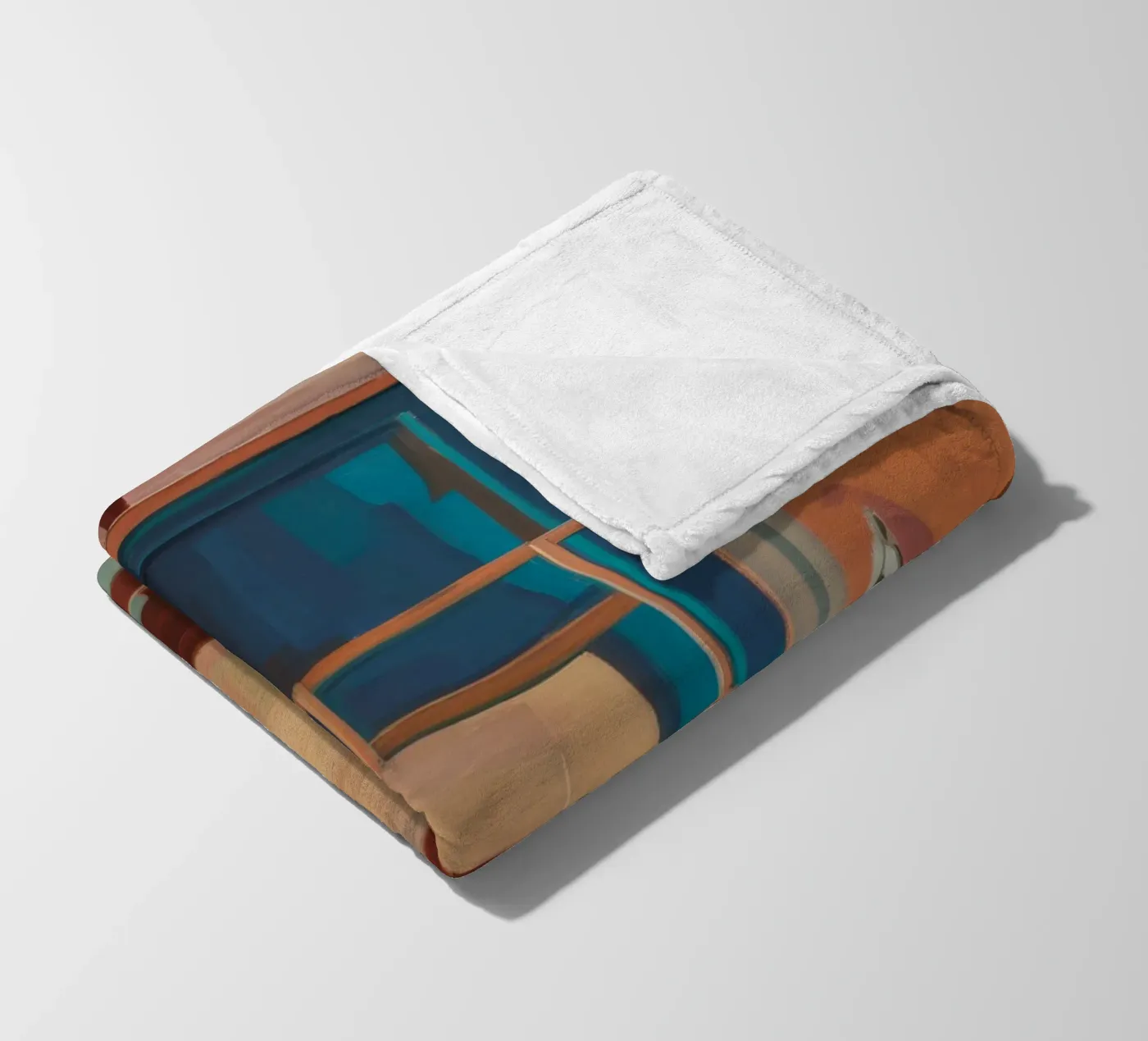 Interior Warm Echo fleece blanket by Mystic Grain