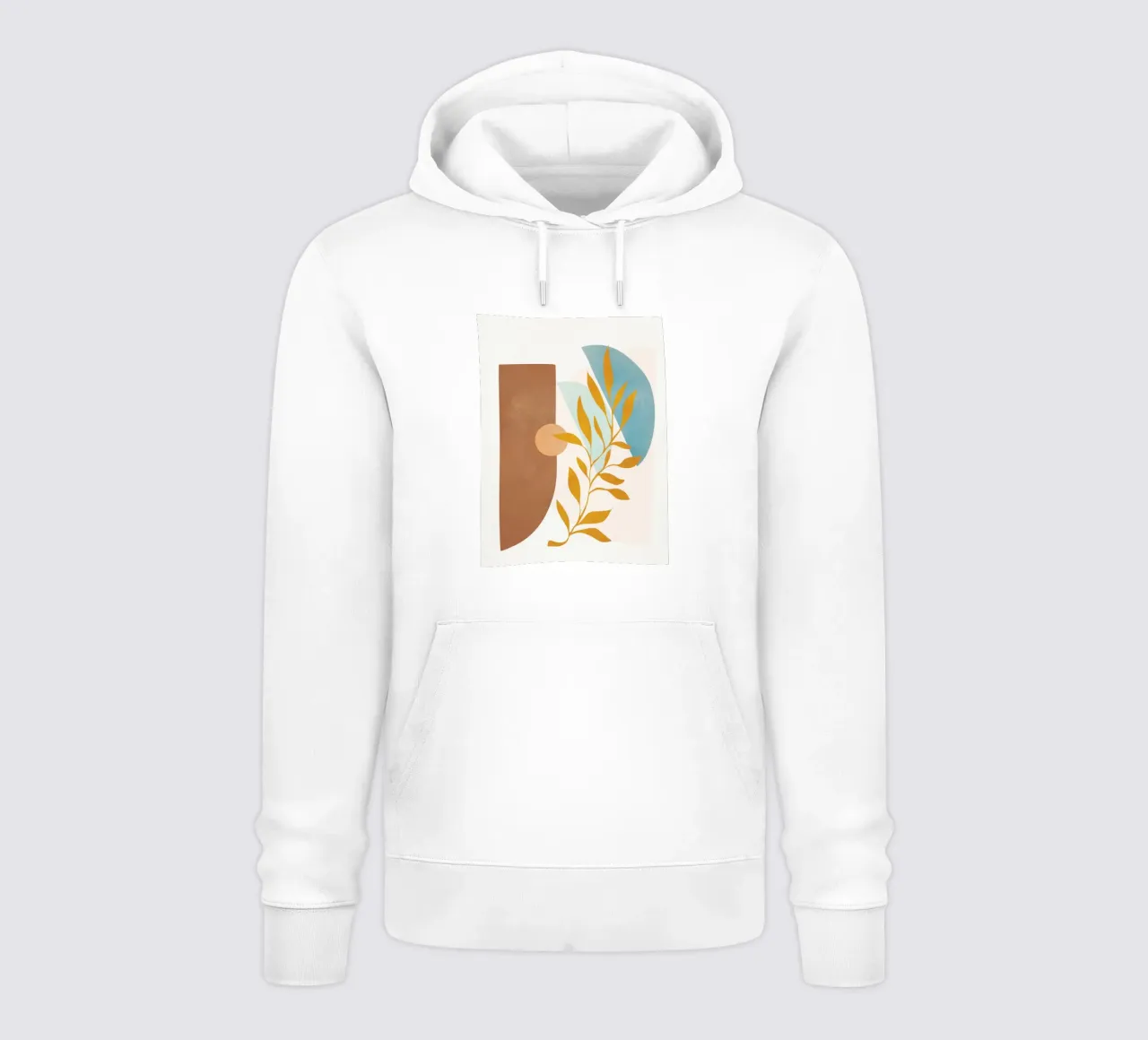 Soft Abstract Shapes 02 sweat à capuche de Flow Line