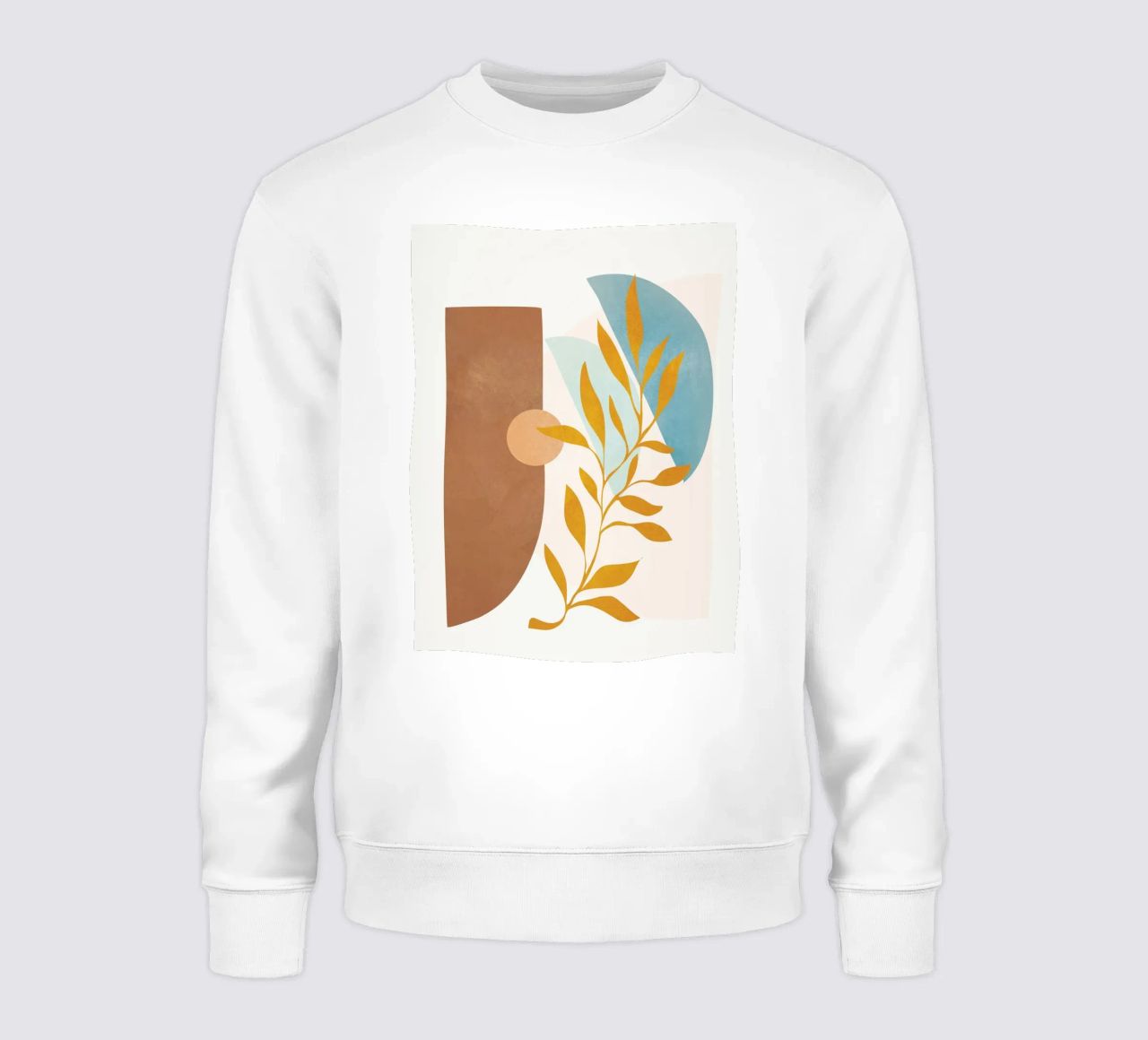 Soft Abstract Shapes 02 sudadera de Flow Line