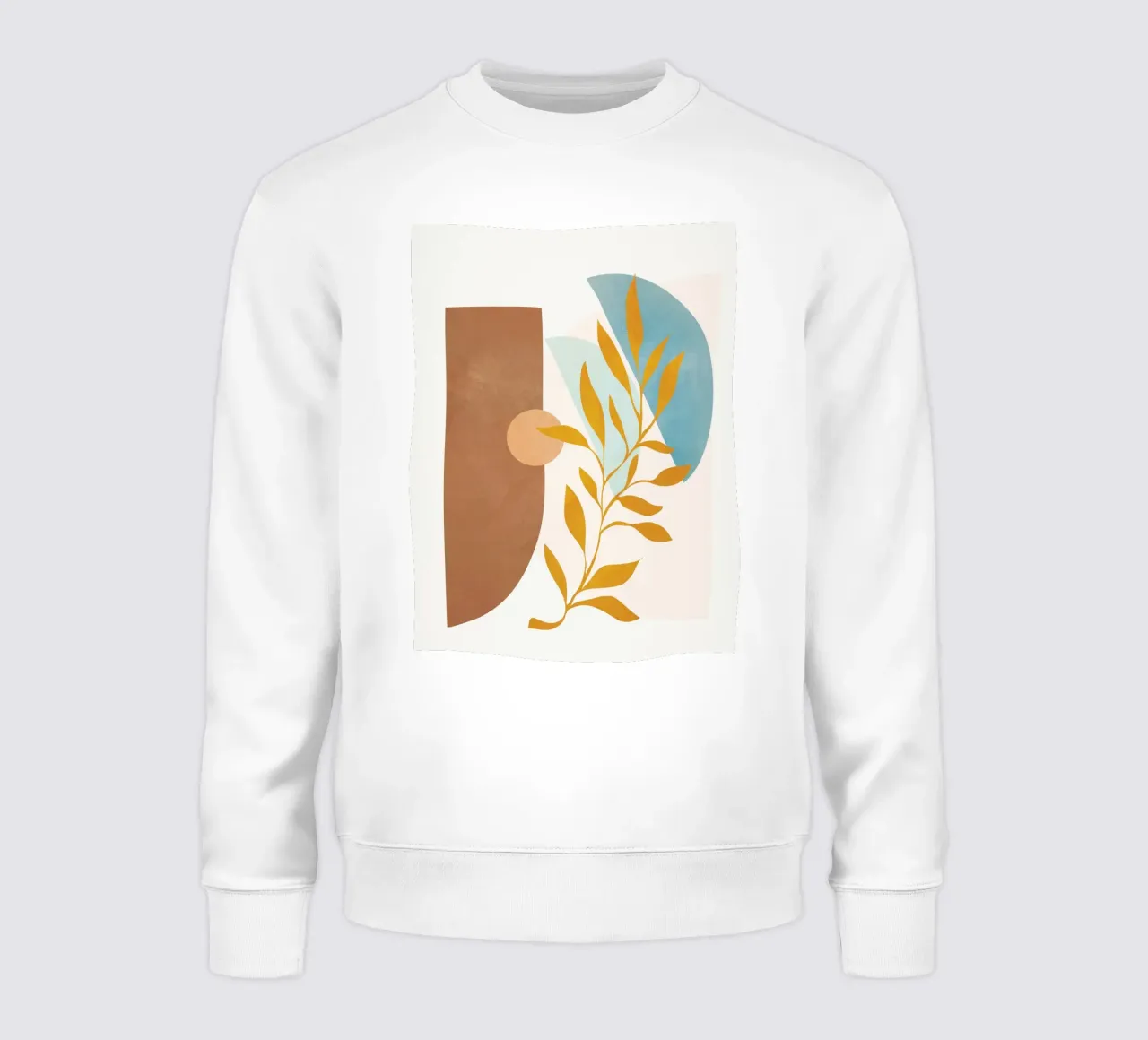 Soft Abstract Shapes 02 sweatshirt van Flow Line