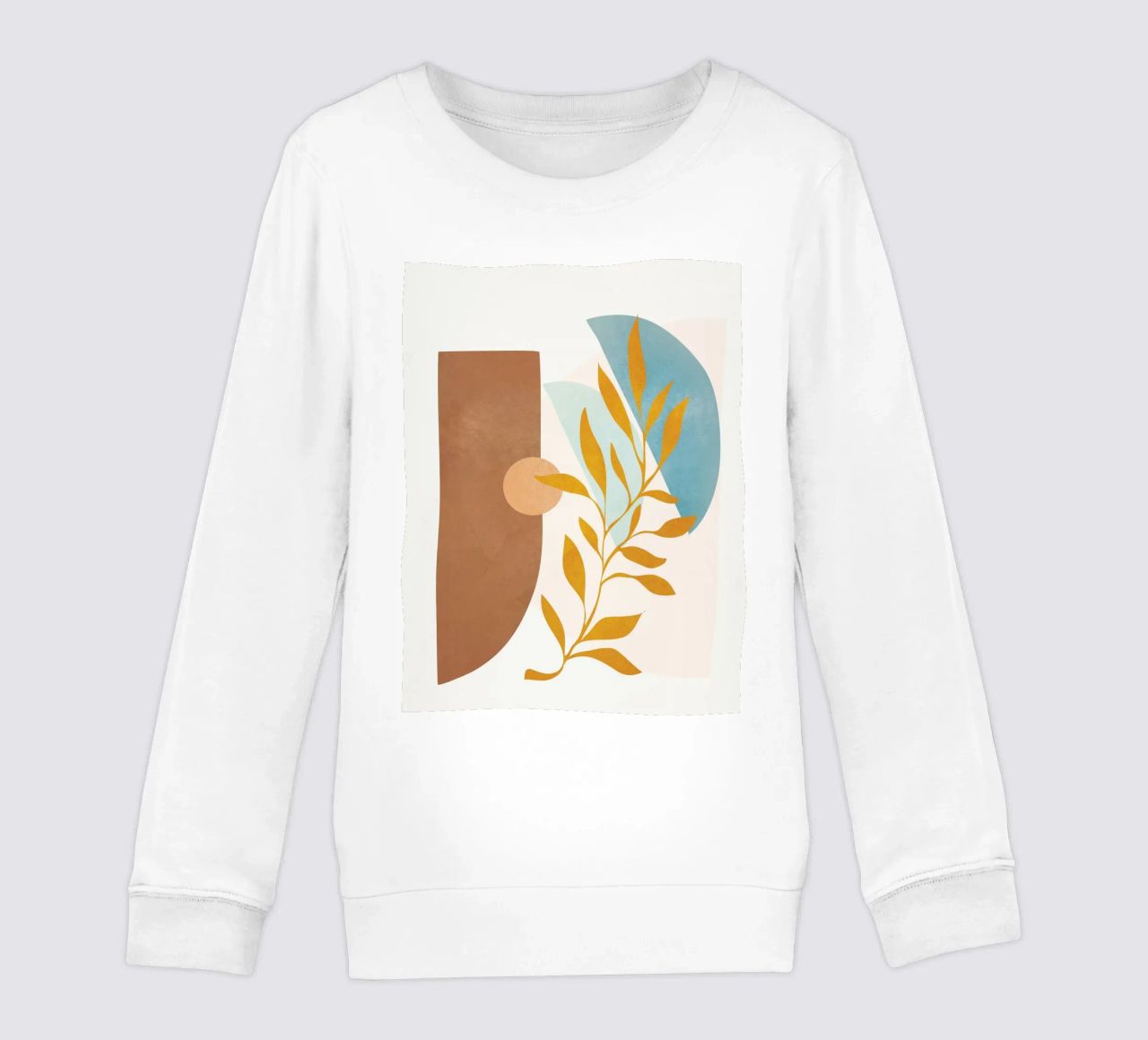 Soft Abstract Shapes 02 felpa bambino da Flow Line