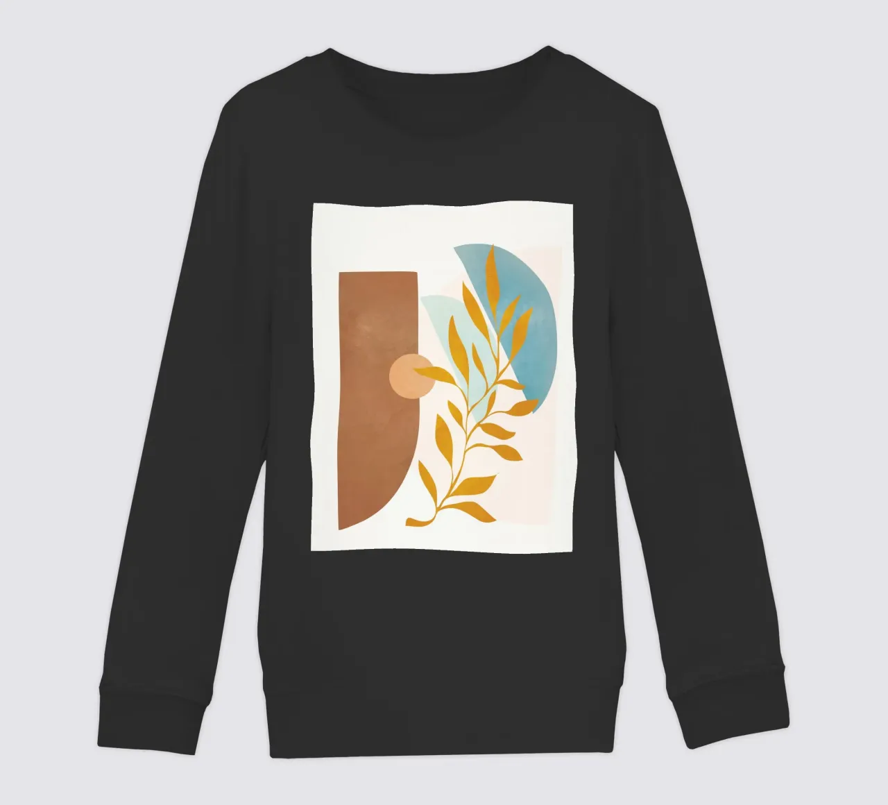 Soft Abstract Shapes 02 felpa bambino da Flow Line