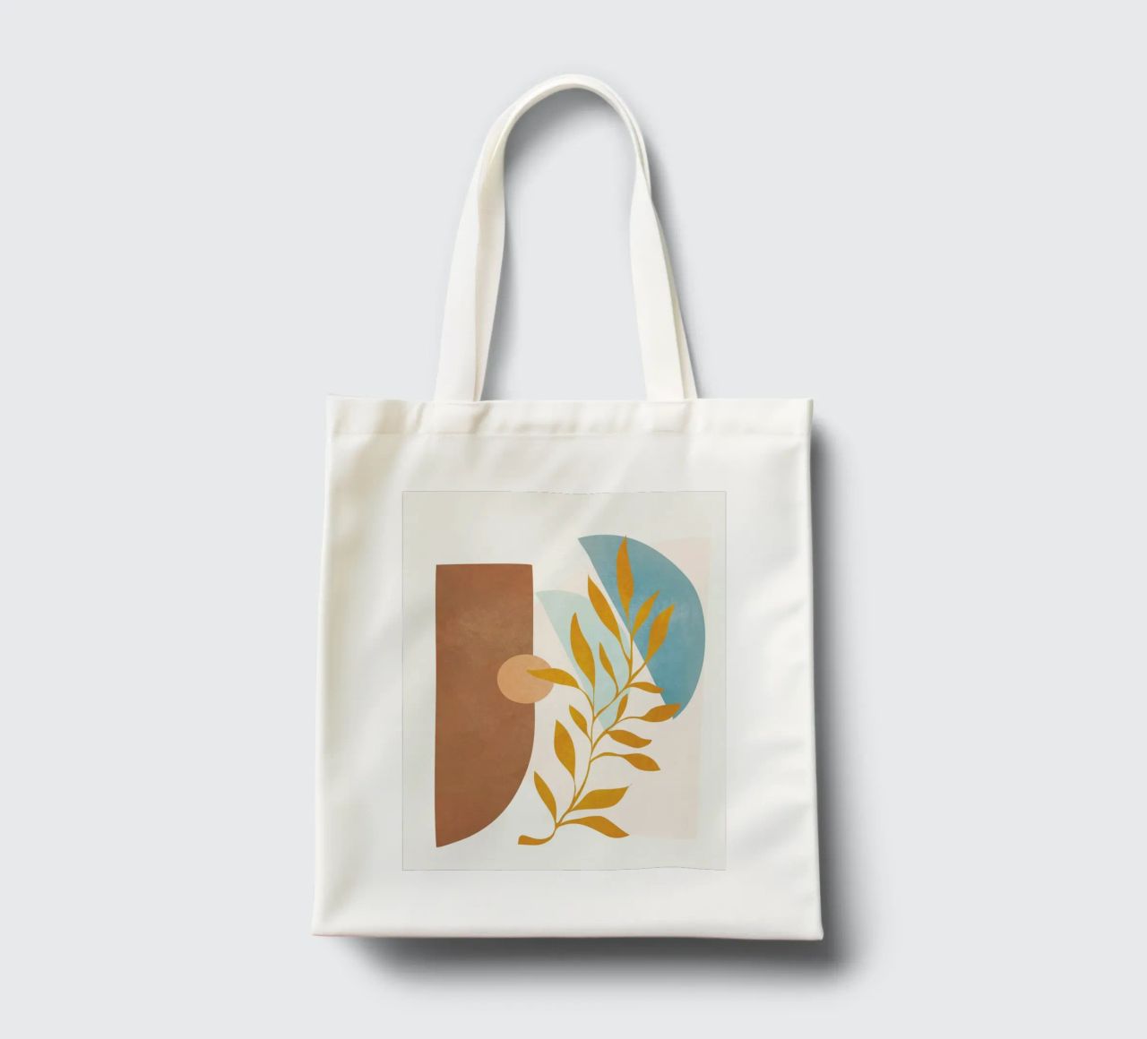 Soft Abstract Shapes 02 borsa in juta da Flow Line