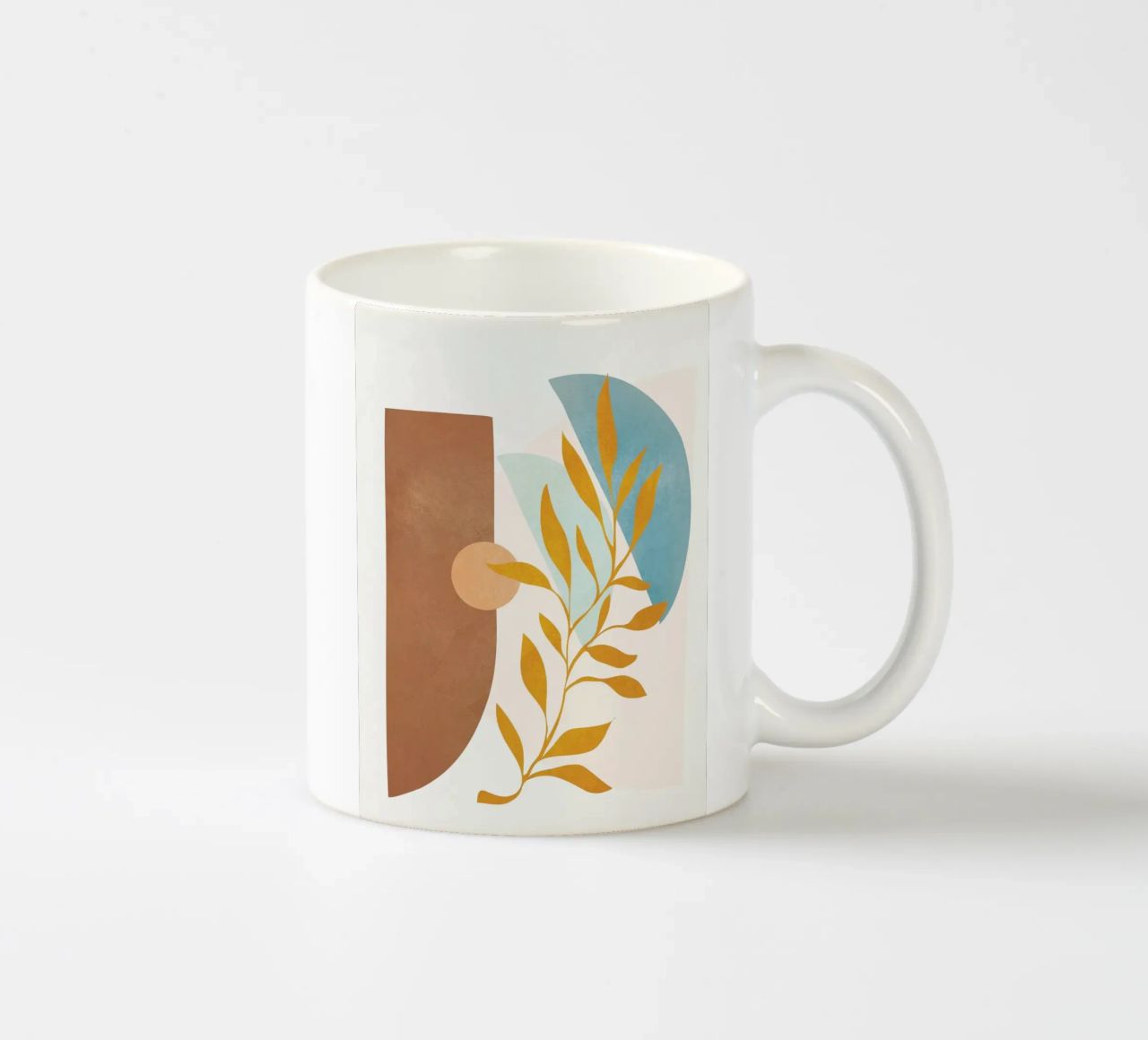 Soft Abstract Shapes 02 tazza in ceramica da Flow Line