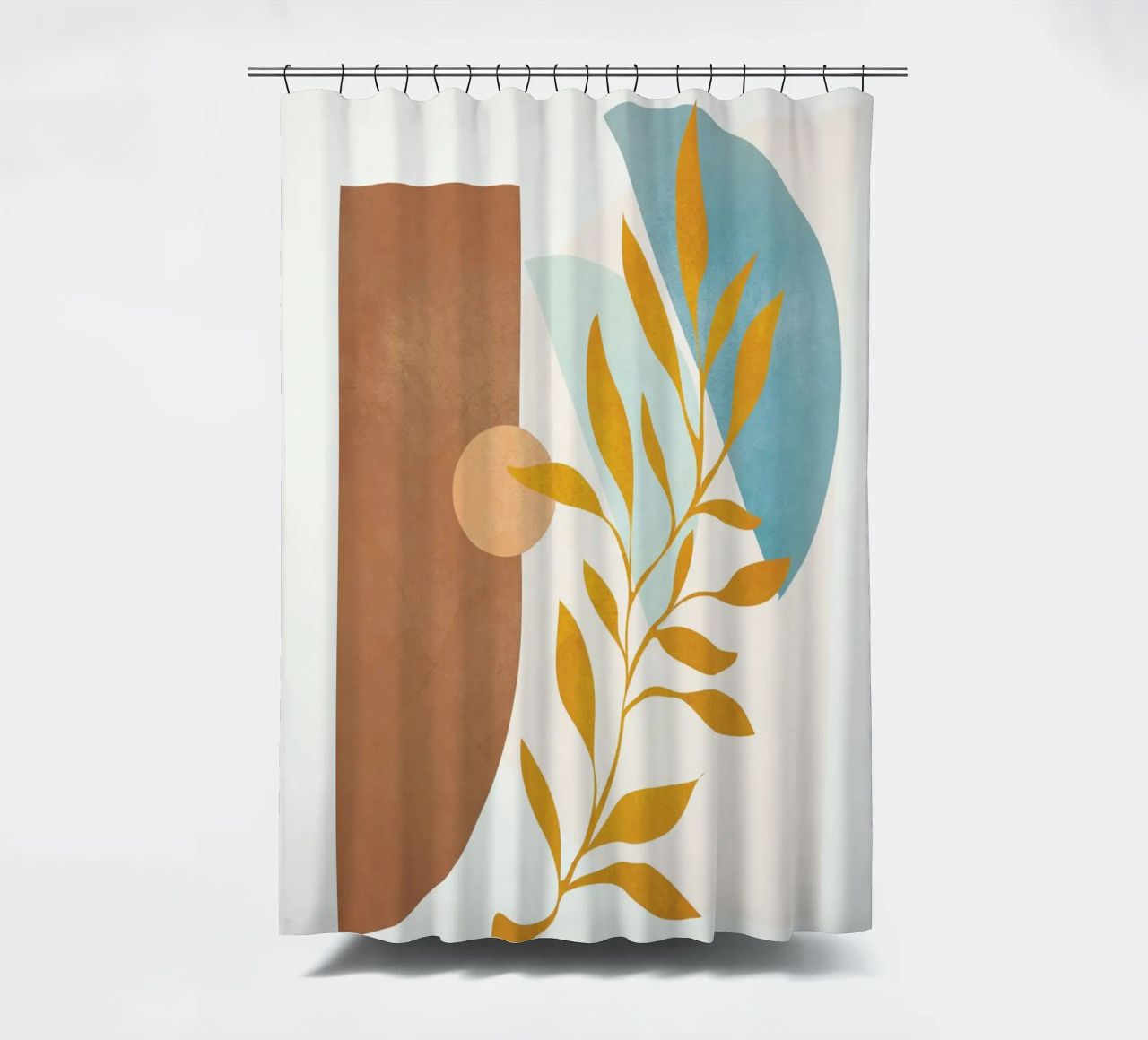 Soft Abstract Shapes 02 tenda da doccia da Flow Line
