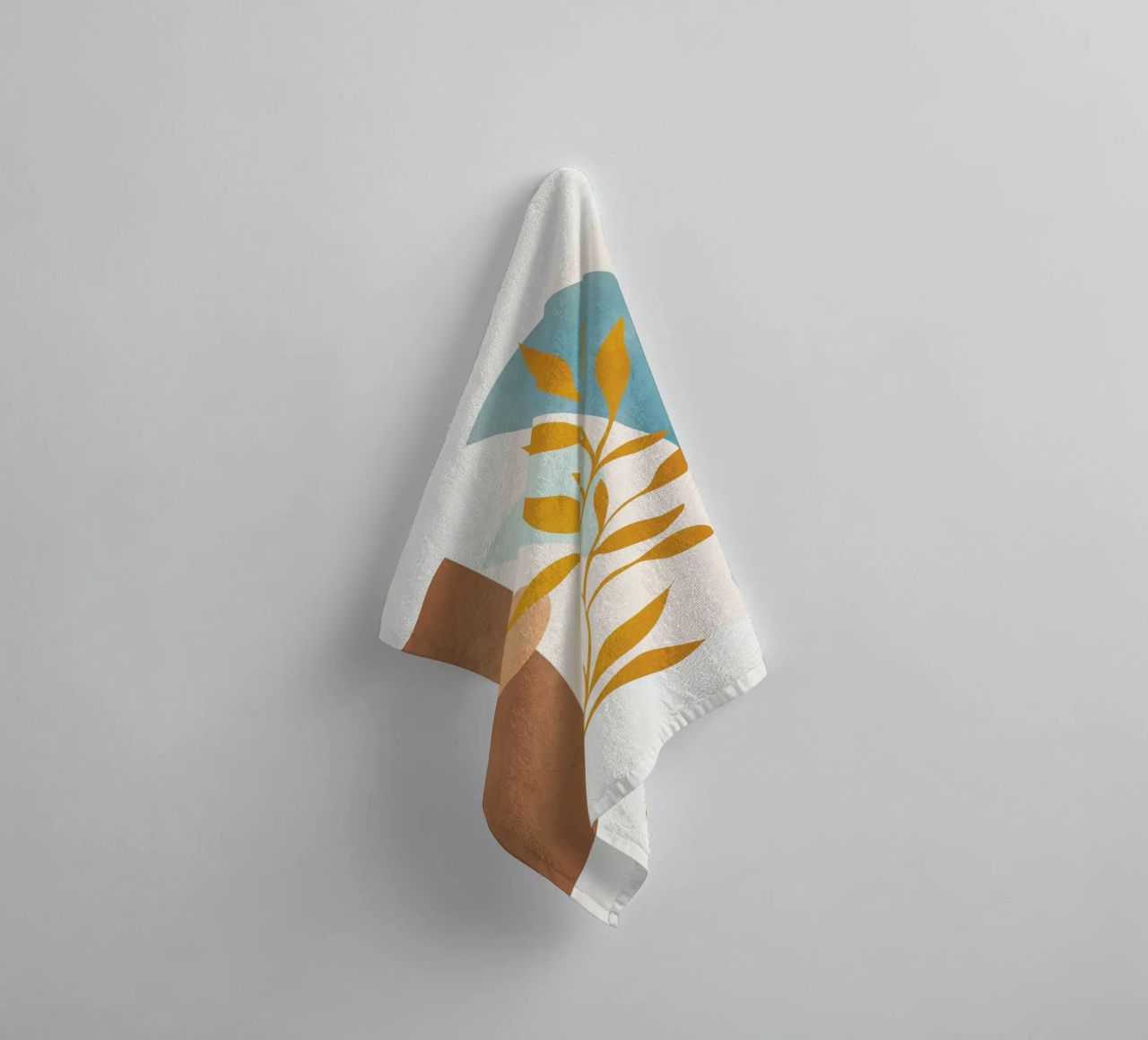 Soft Abstract Shapes 02 toalla de baño de Flow Line