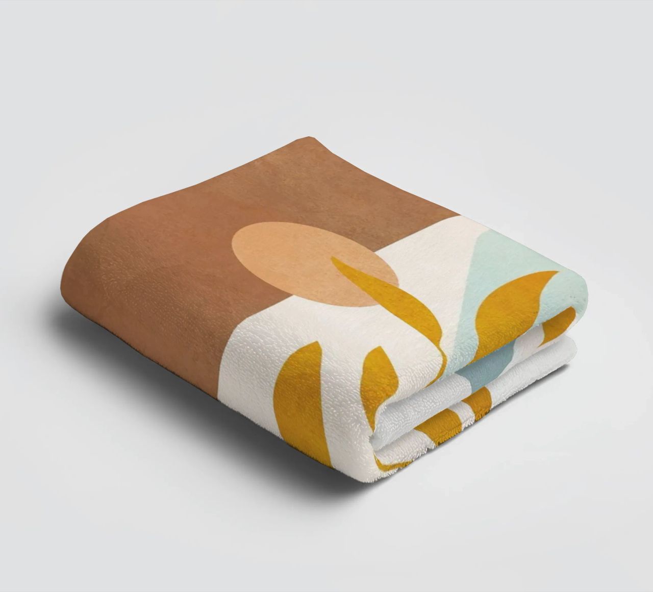 Soft Abstract Shapes 02 toalla de baño de Flow Line
