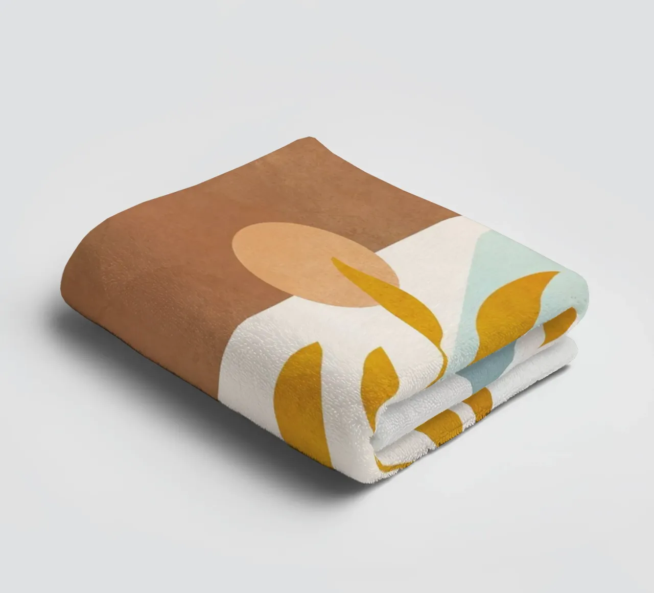 Soft Abstract Shapes 02 asciugamano da bagno da Flow Line