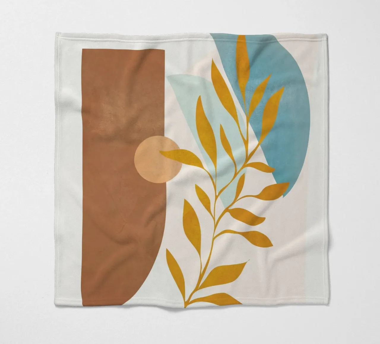 Soft Abstract Shapes 02 coperta in pile da Flow Line