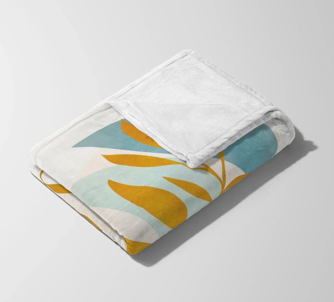 Soft Abstract Shapes 02 coperta in pile da Flow Line