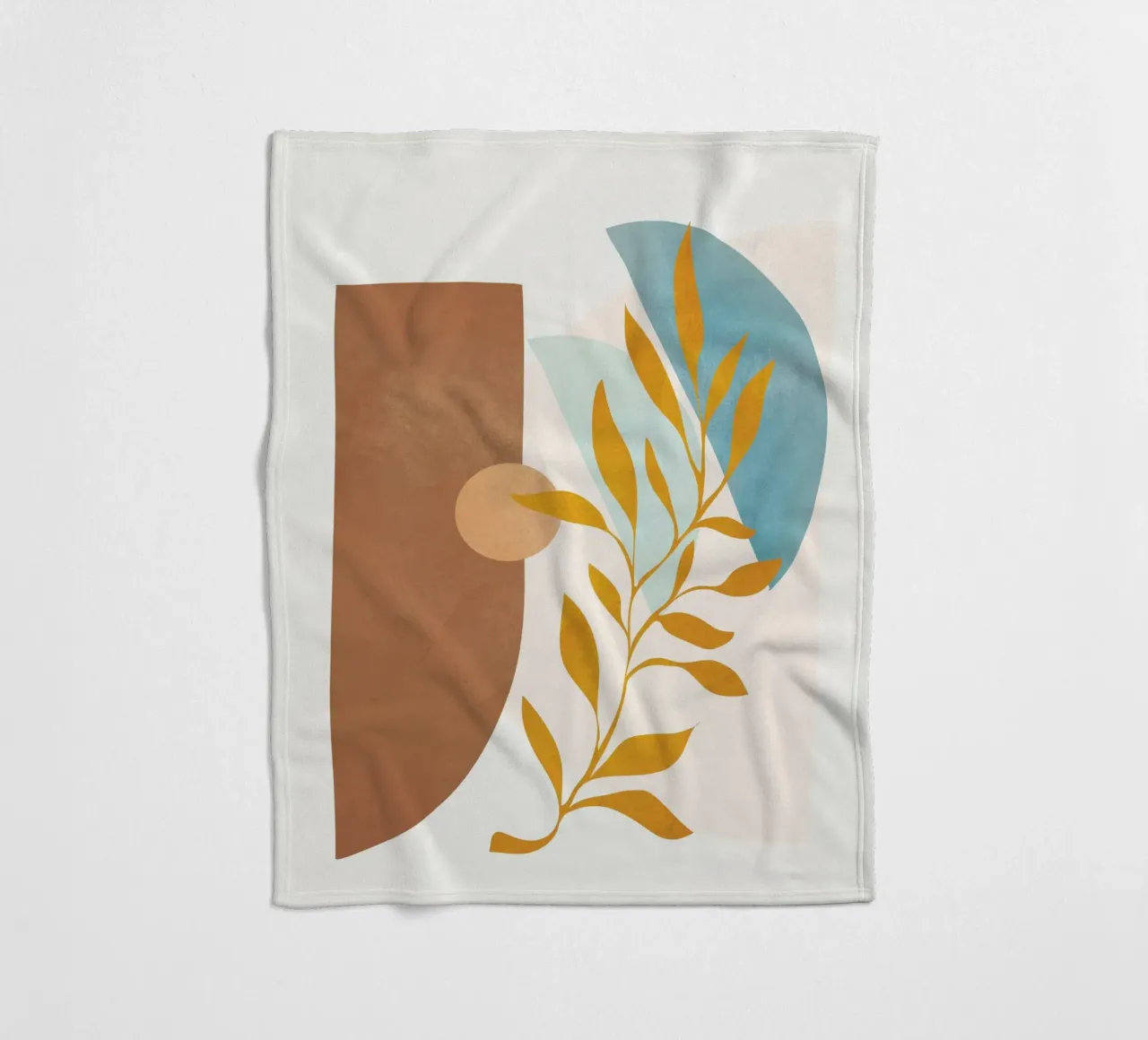 Soft Abstract Shapes 02 coperta in pile da Flow Line