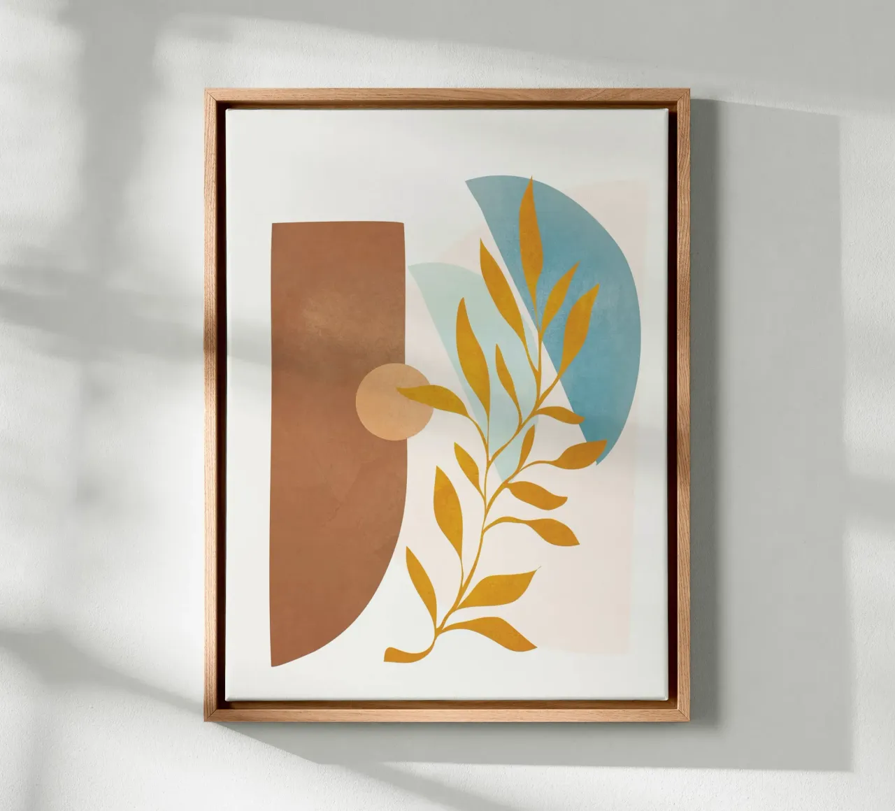 Soft Abstract Shapes 02 tela da Flow Line