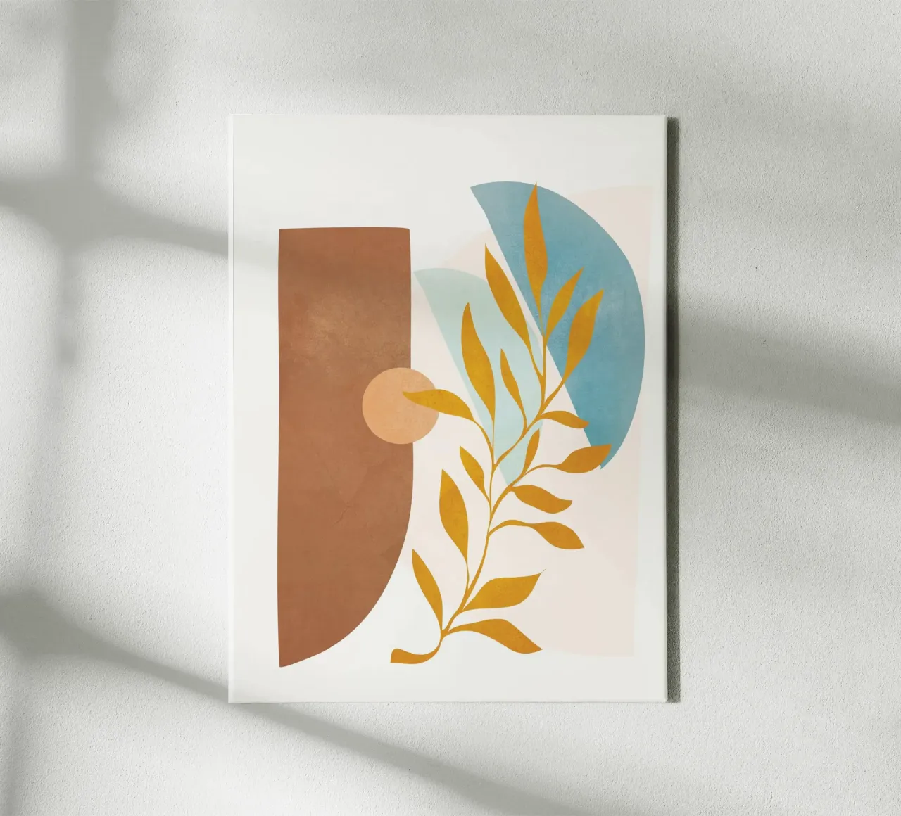 Soft Abstract Shapes 02 tela da Flow Line