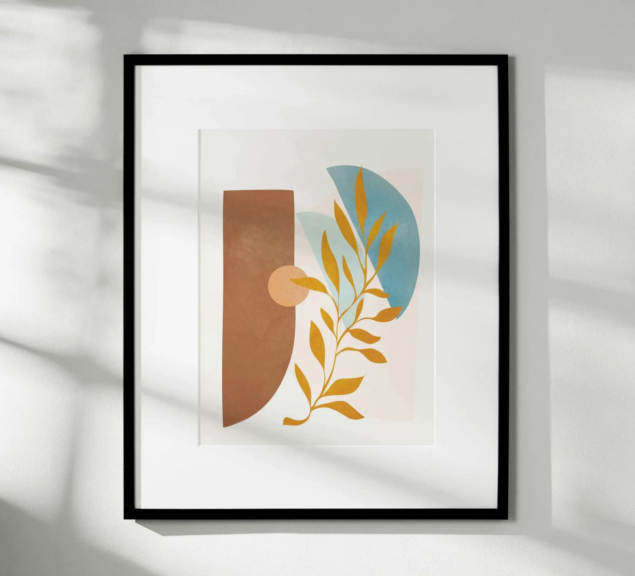 Soft Abstract Shapes 02 poster de Flow Line