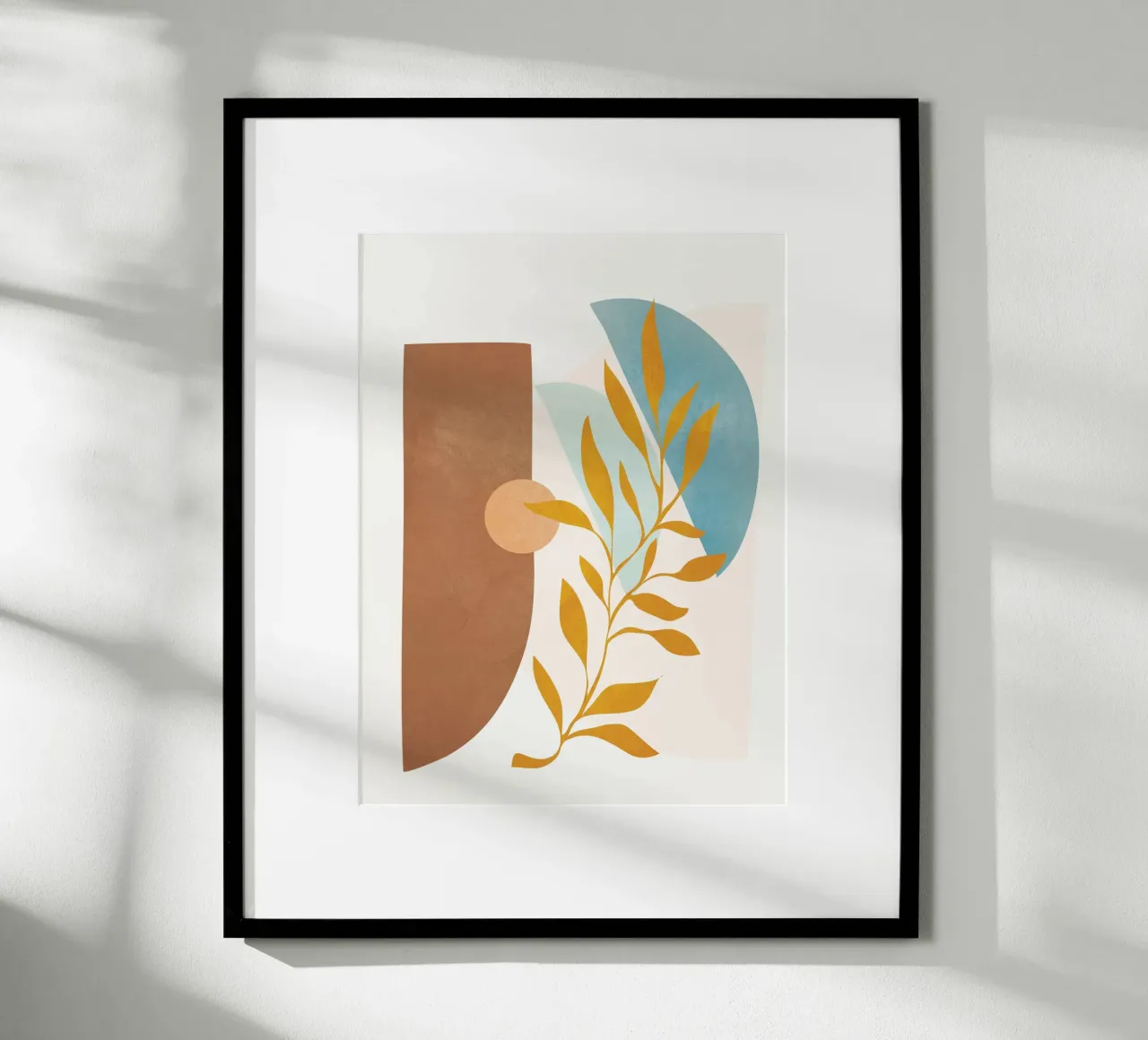 Soft Abstract Shapes 02 carta hahnemühle da Flow Line