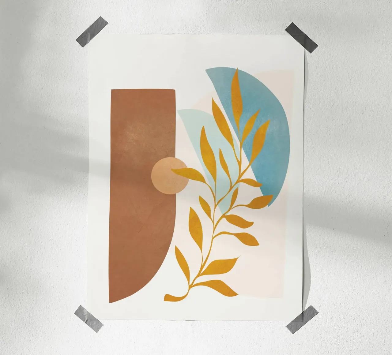 Soft Abstract Shapes 02 Hahnemühle von Flow Line