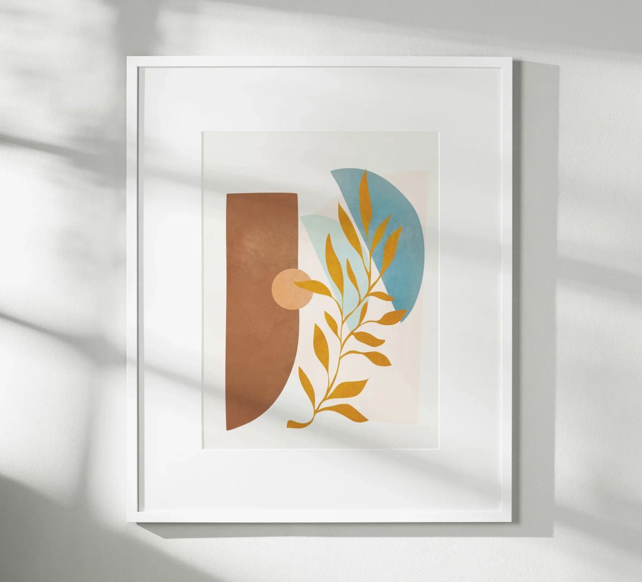 Soft Abstract Shapes 02 poster de Flow Line