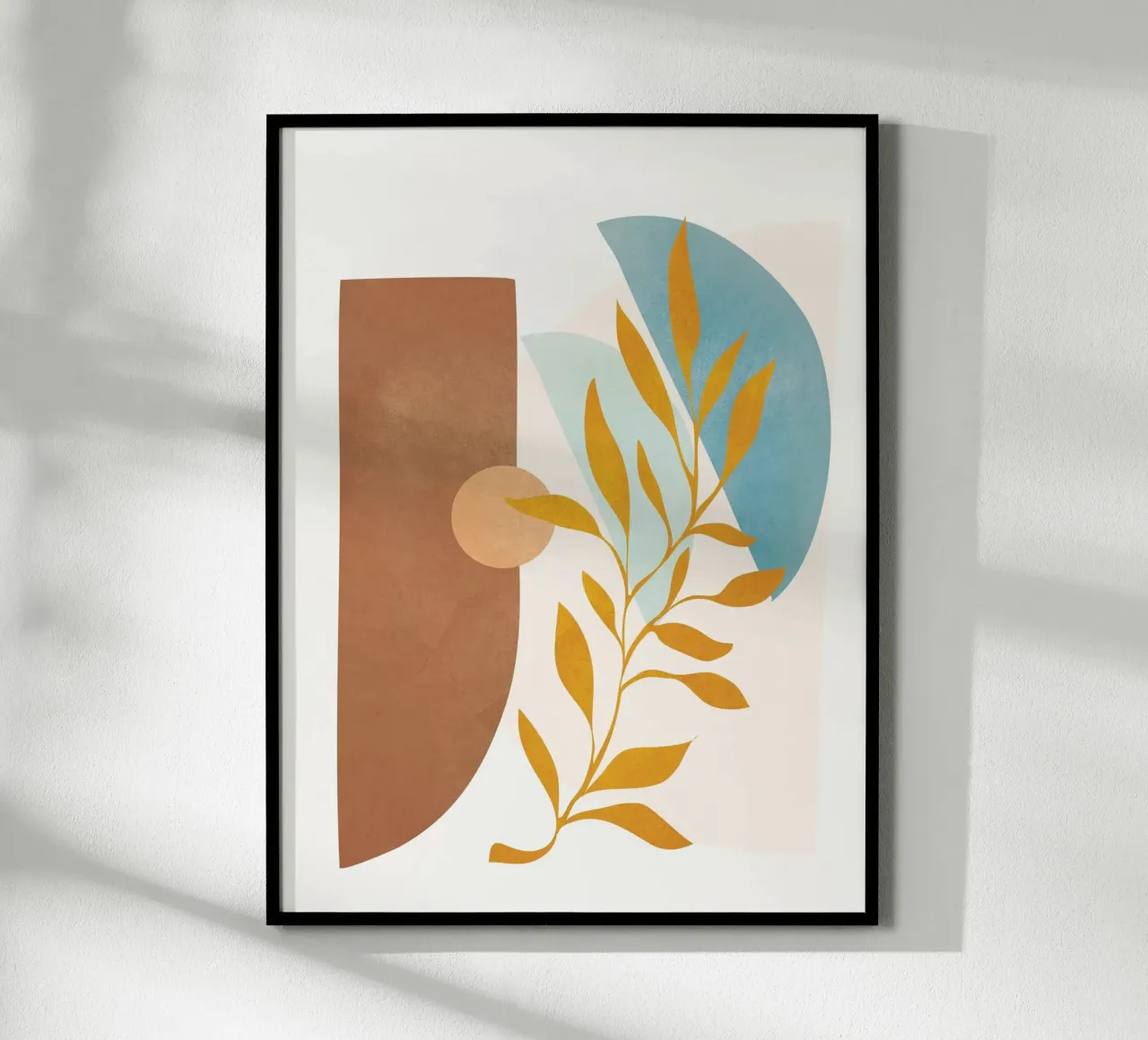 Soft Abstract Shapes 02 carta hahnemühle da Flow Line