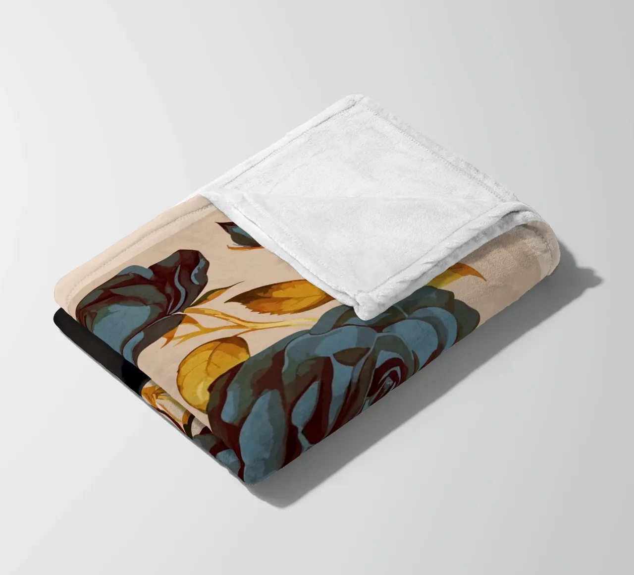 Flowers In Vase coperta in pile da Flow Line