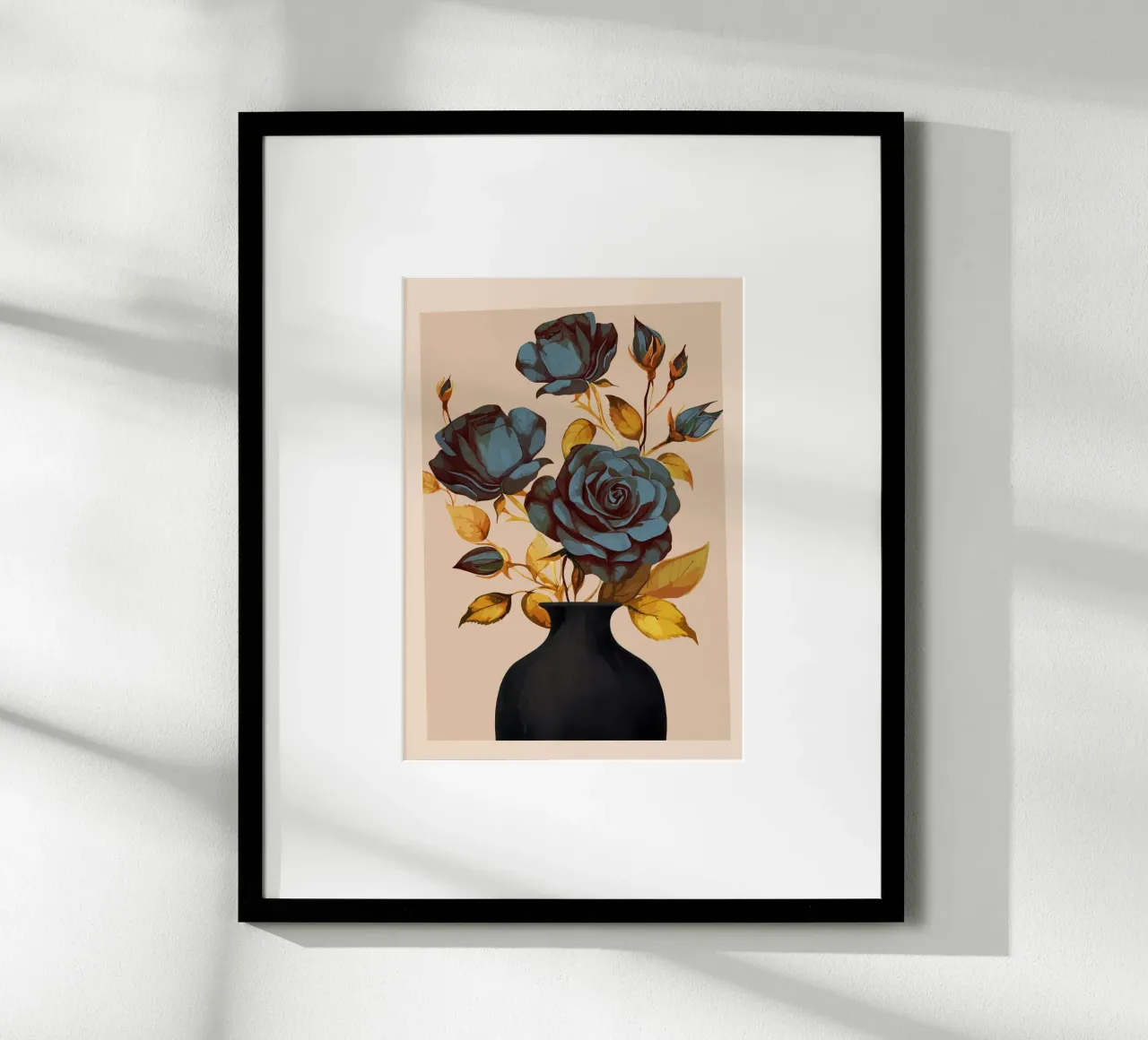Flowers In Vase poster da Flow Line