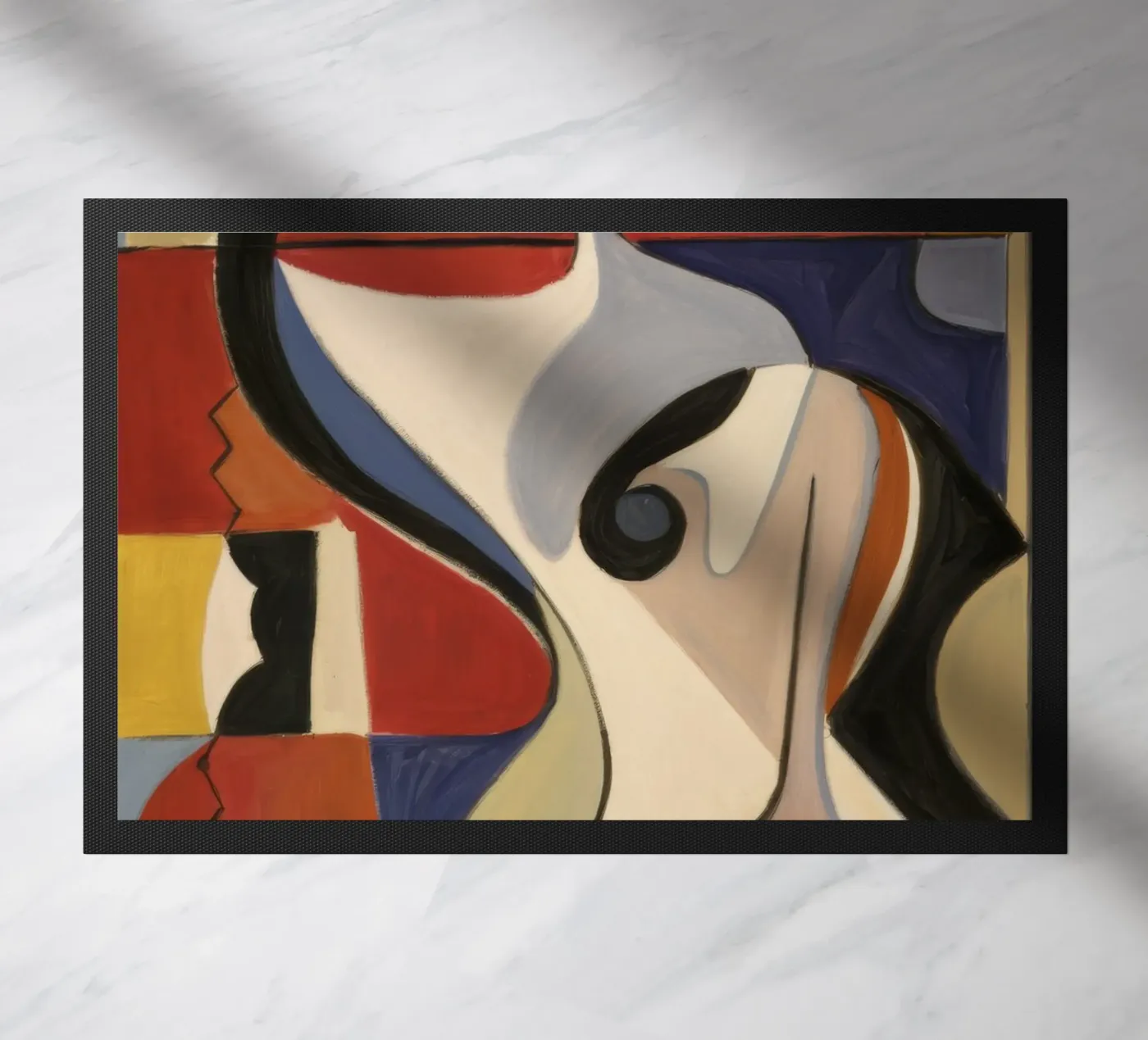 Elegant Form doormat by Crimson Whisper